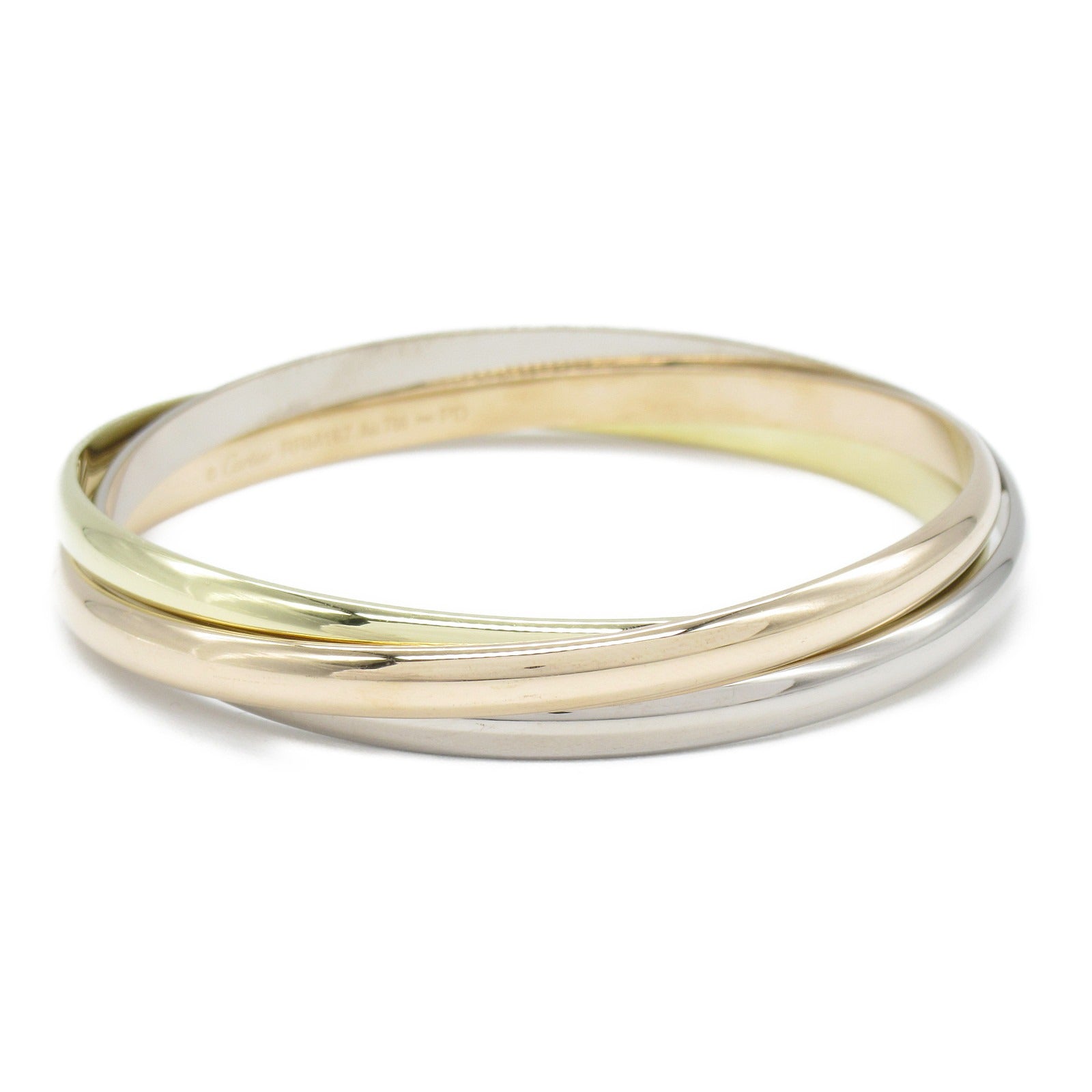 CARTIER 【激減優惠】18K白金/玫瑰金/黃金Trinity Bracelet手鐲