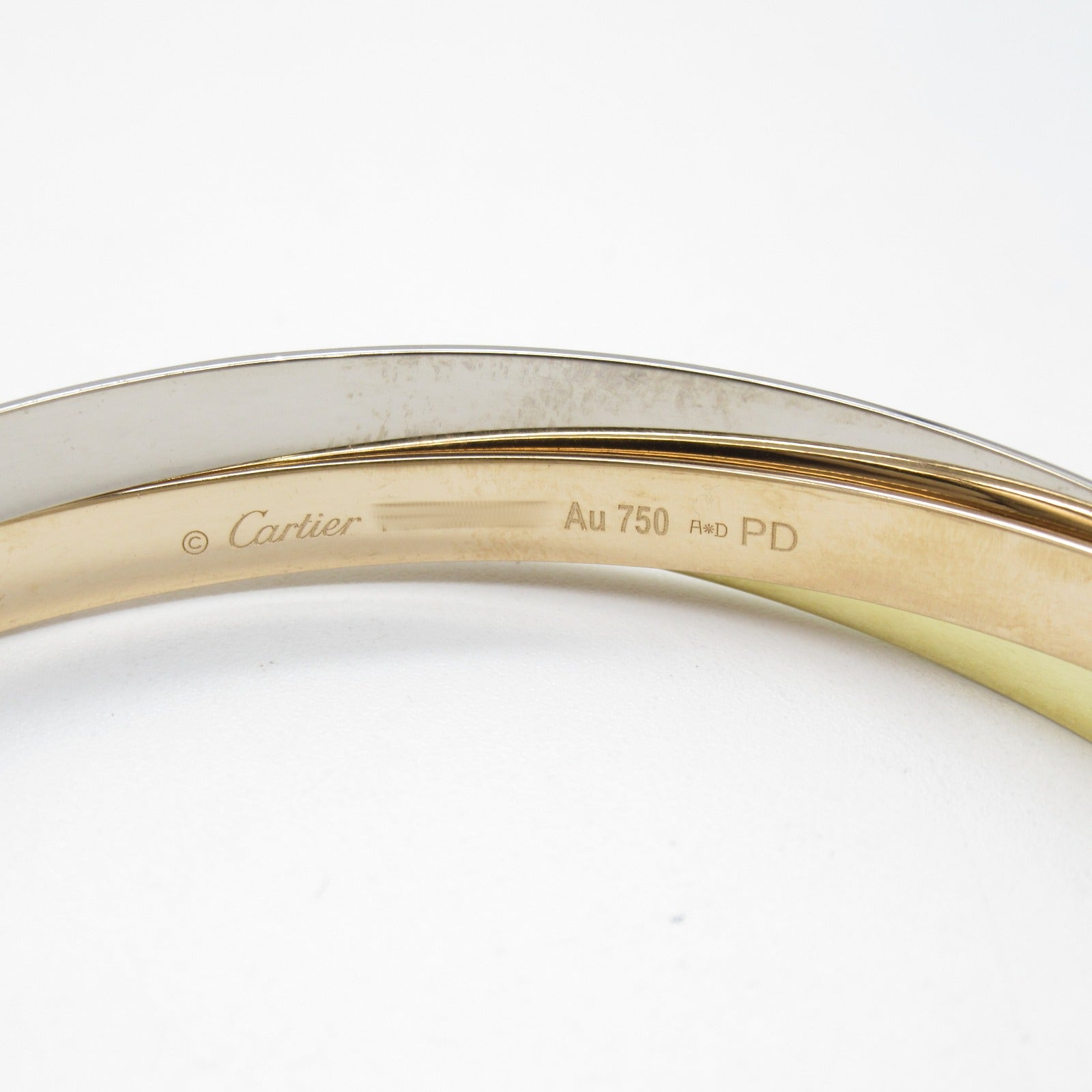 CARTIER 【激減優惠】18K白金/玫瑰金/黃金Trinity Bracelet手鐲