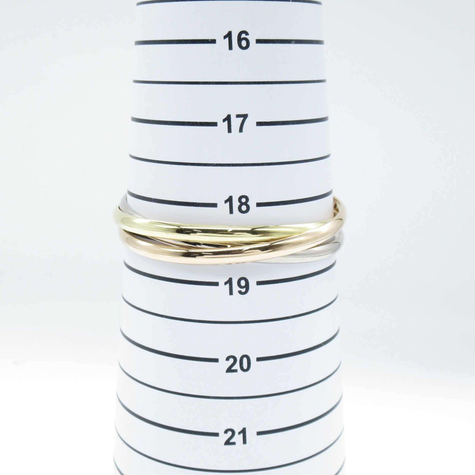 CARTIER 【激減優惠】18K白金/玫瑰金/黃金Trinity Bracelet手鐲