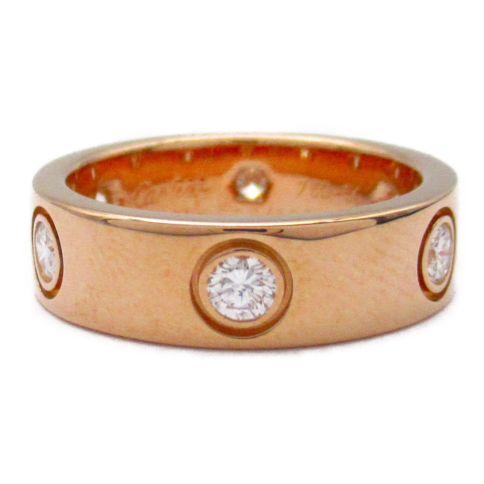 CARTIER 【激減優惠】18K玫瑰金Love Diamond 150th Anniversary Limited戒指Cartier#50