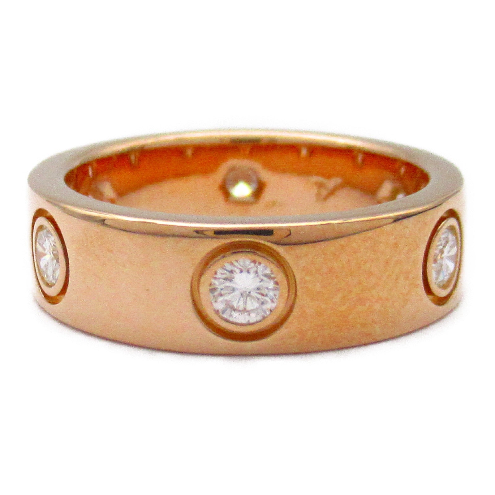 CARTIER 【激減優惠】18K玫瑰金Love Diamond 150th Anniversary Limited戒指Cartier#50