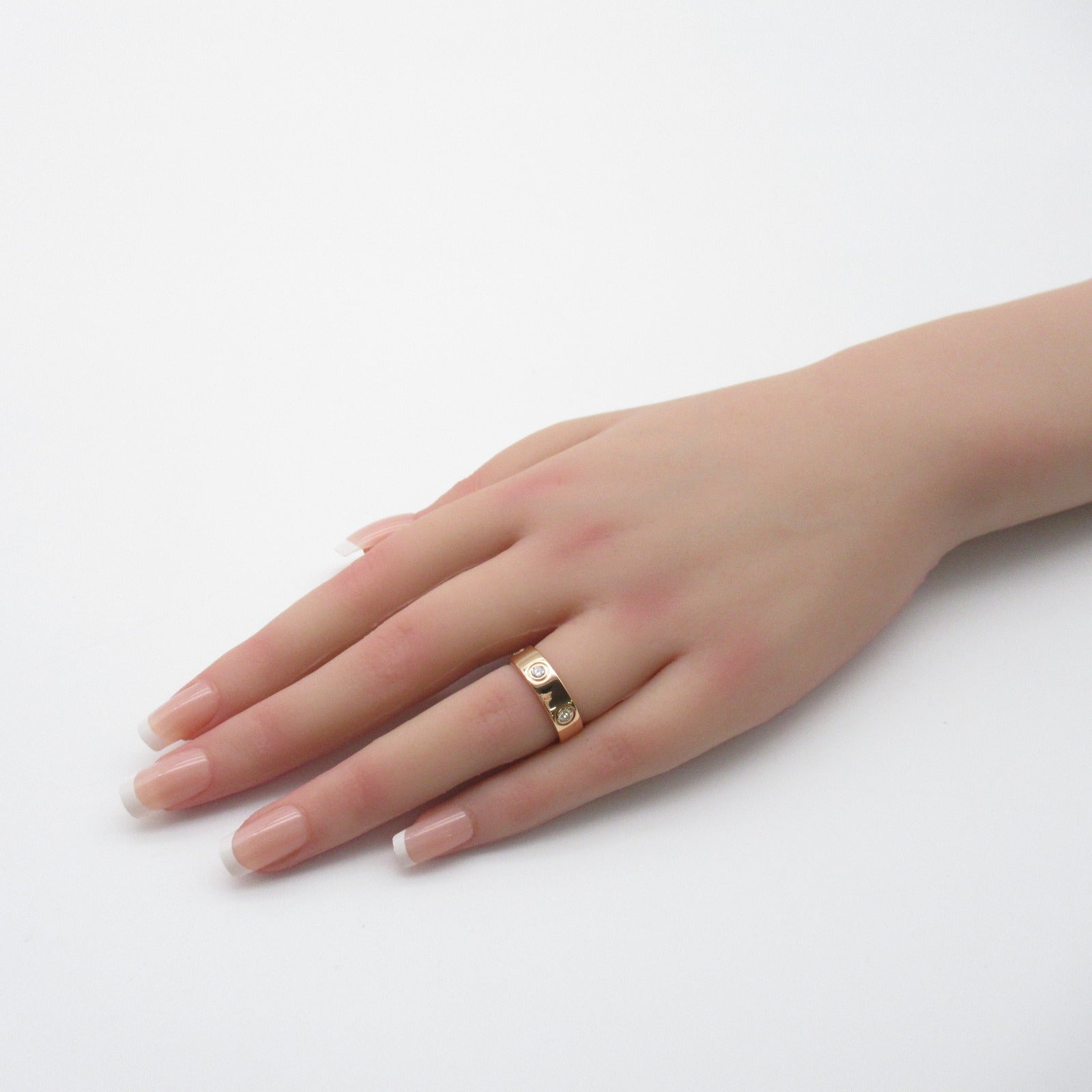 CARTIER 【激減優惠】18K玫瑰金Love Diamond 150th Anniversary Limited戒指Cartier#50