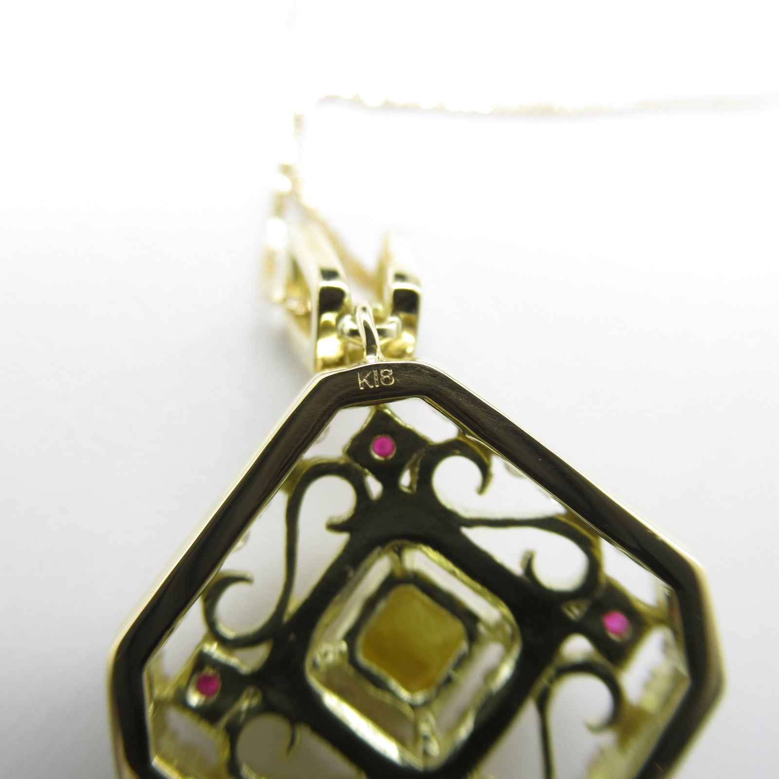 JEWELRY 【激減優惠】18K黃金Diamond Necklace 0.15/0.31/0.05/0.40ct鑽石項鍊