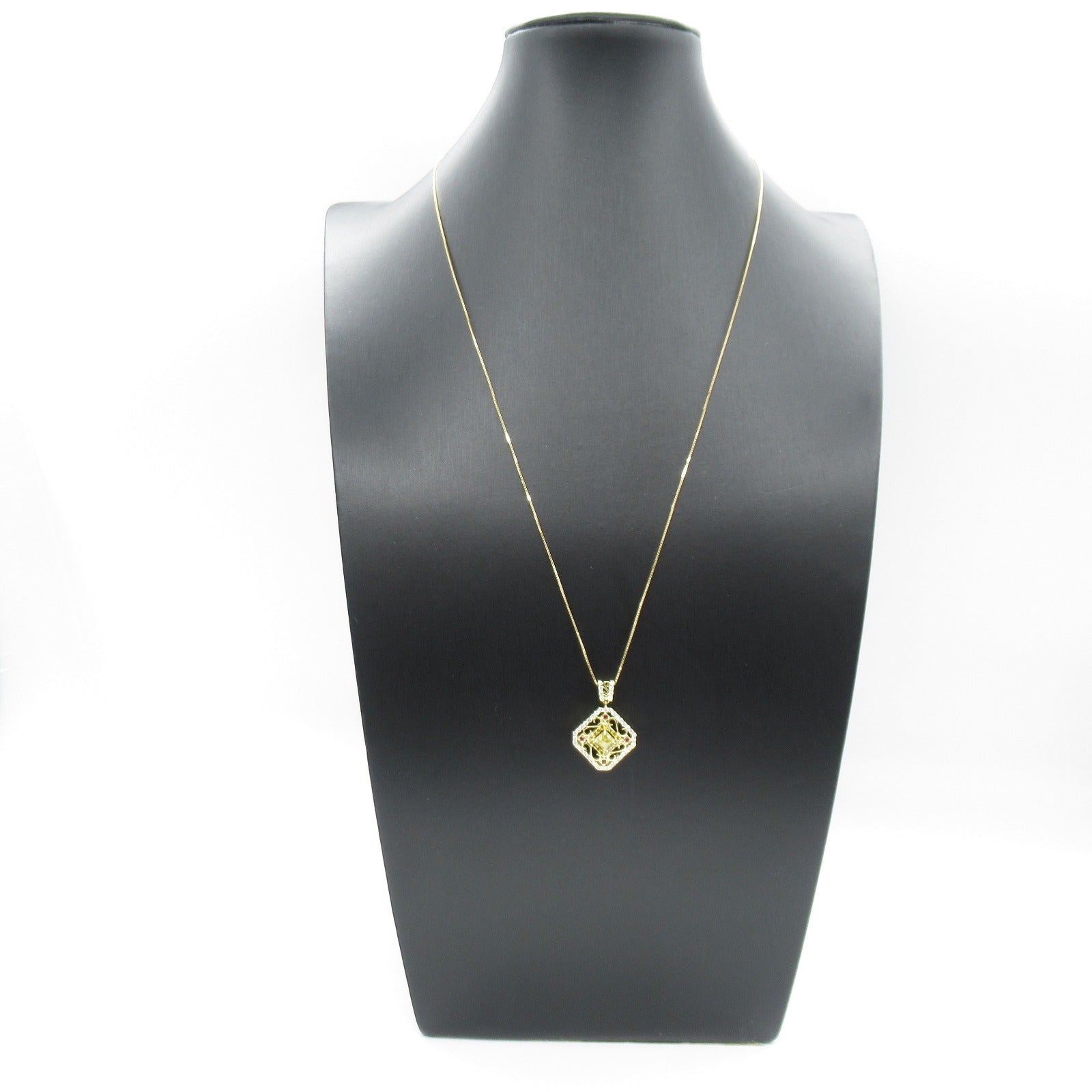 JEWELRY 【激減優惠】18K黃金Diamond Necklace 0.15/0.31/0.05/0.40ct鑽石項鍊