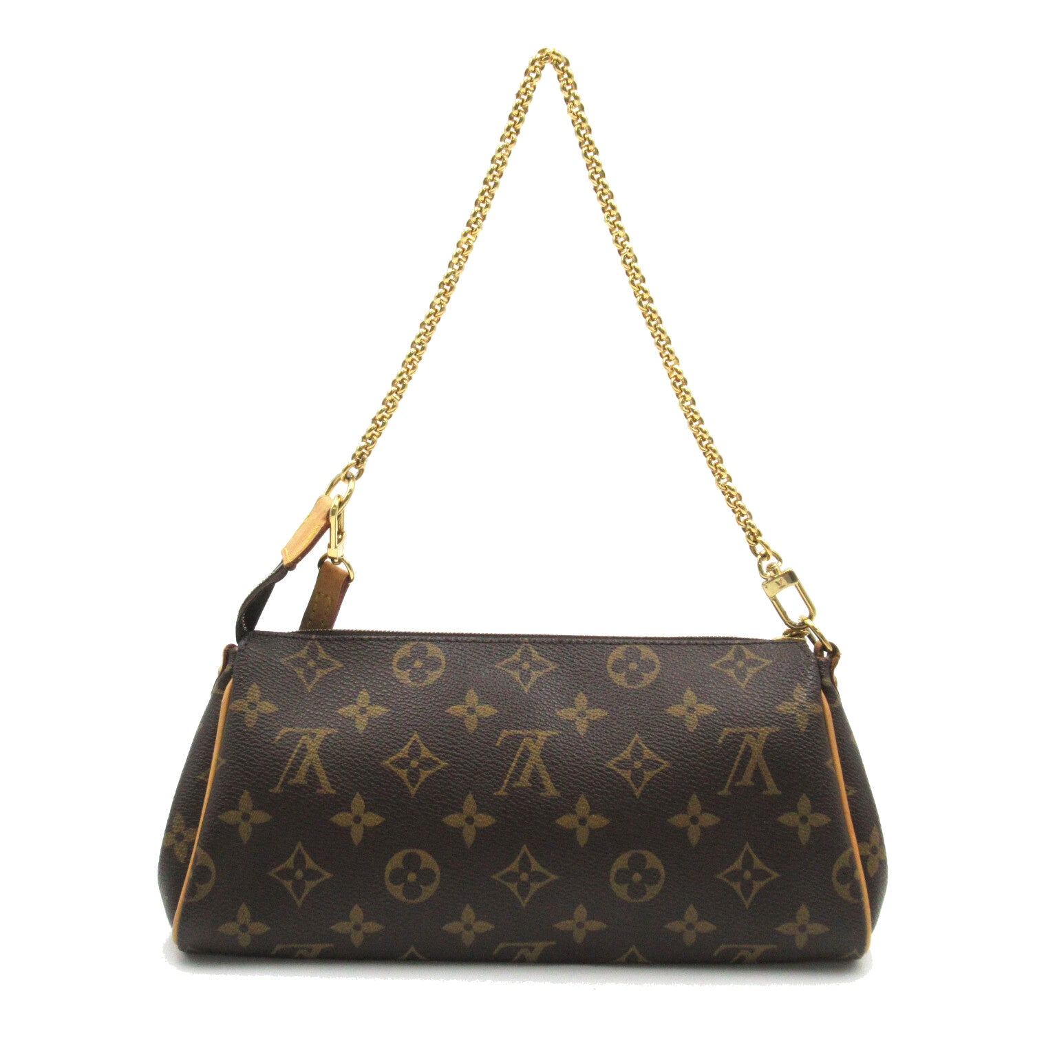 LOUIS VUITTON 【激減優惠】Monogram Eva金扣手挽肩背兩用袋啡色