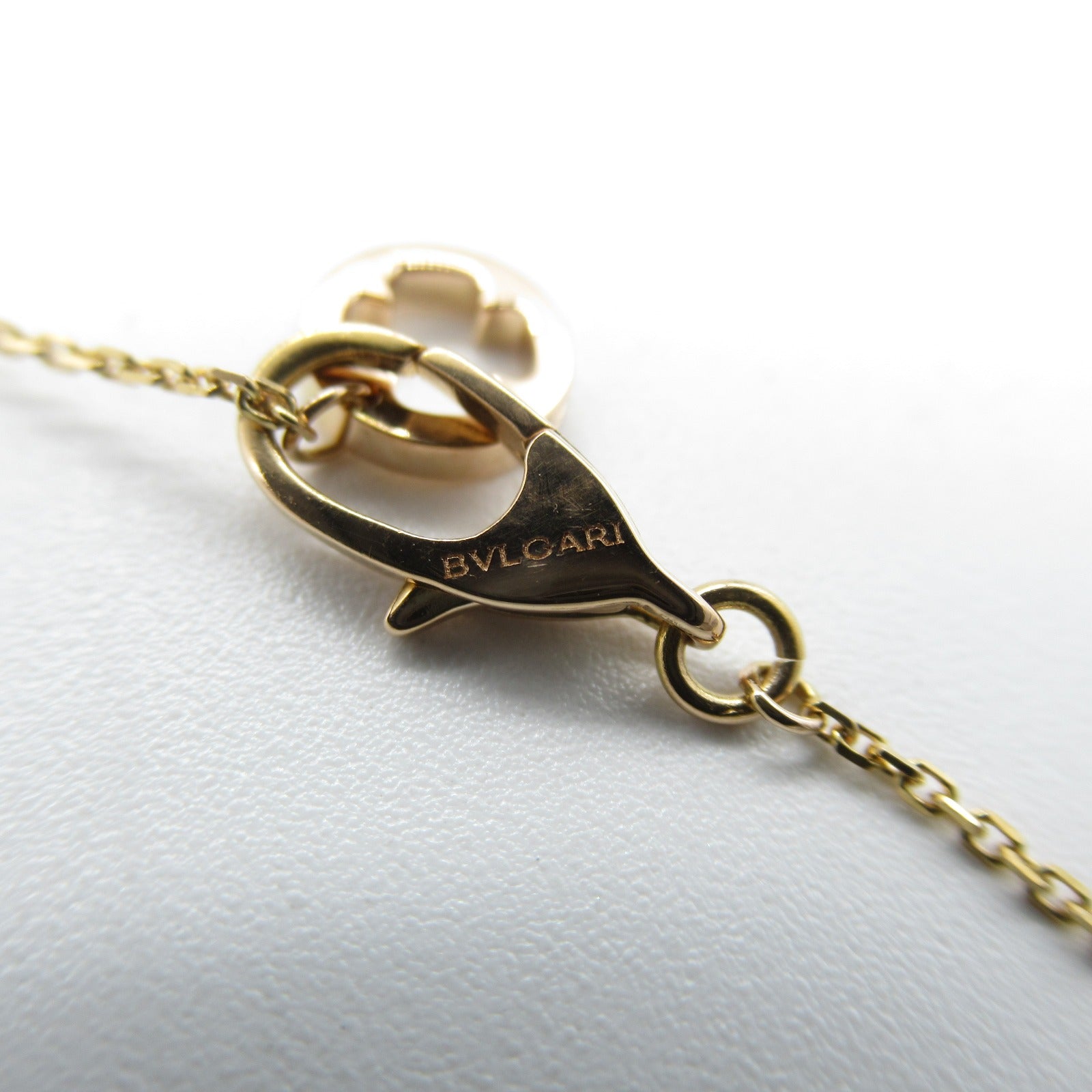 BVLGARI 【激減優惠】18K玫瑰金Fiorever 1P Diamond NC Necklace鑽石項鍊