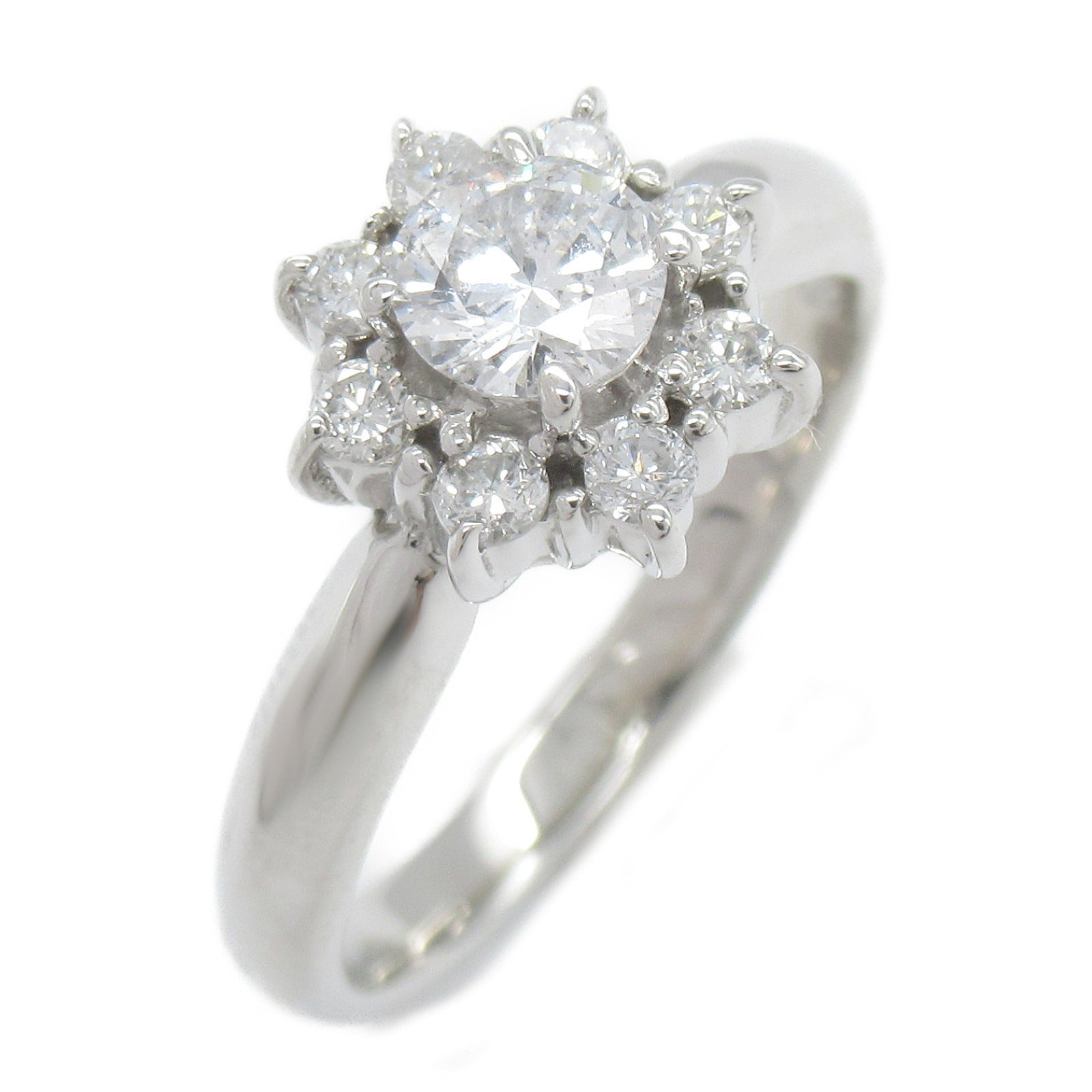 JEWELRY 【激減優惠】PT900鉑金Diamond Ring 0.39/0.39ct鑽石戒指US#6.25