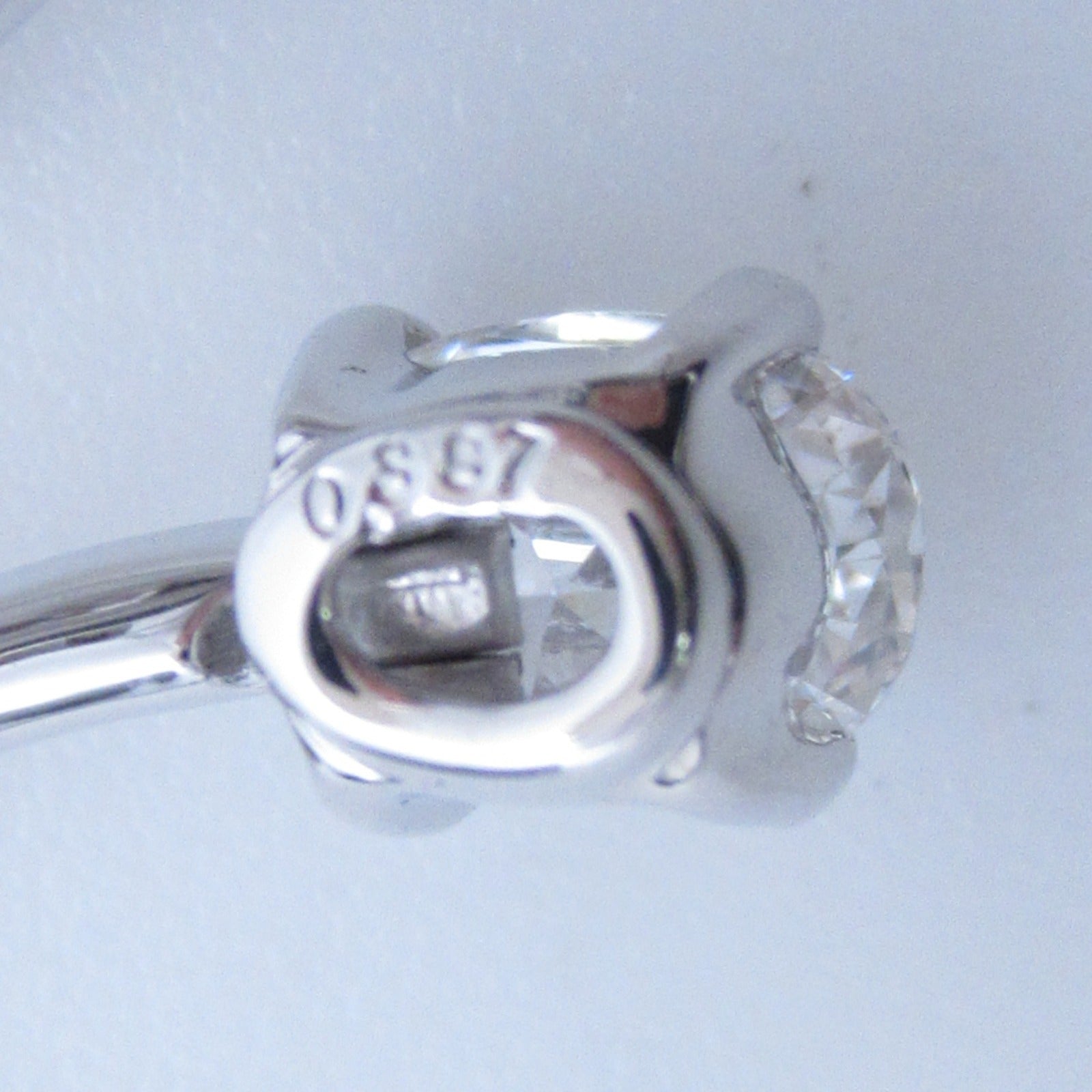 JEWELRY 【激減優惠】18K白金Diamond Necklace 0.349/0.344ct鑽石項鍊