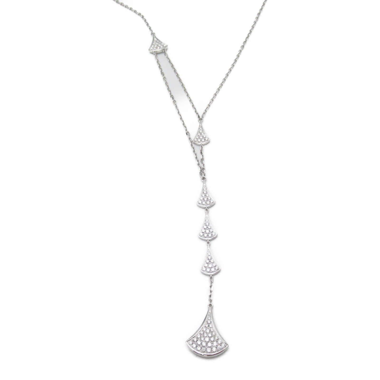 JEWELRY 18K白金Diamond Necklace1.251ct鑽石項鍊#80cm