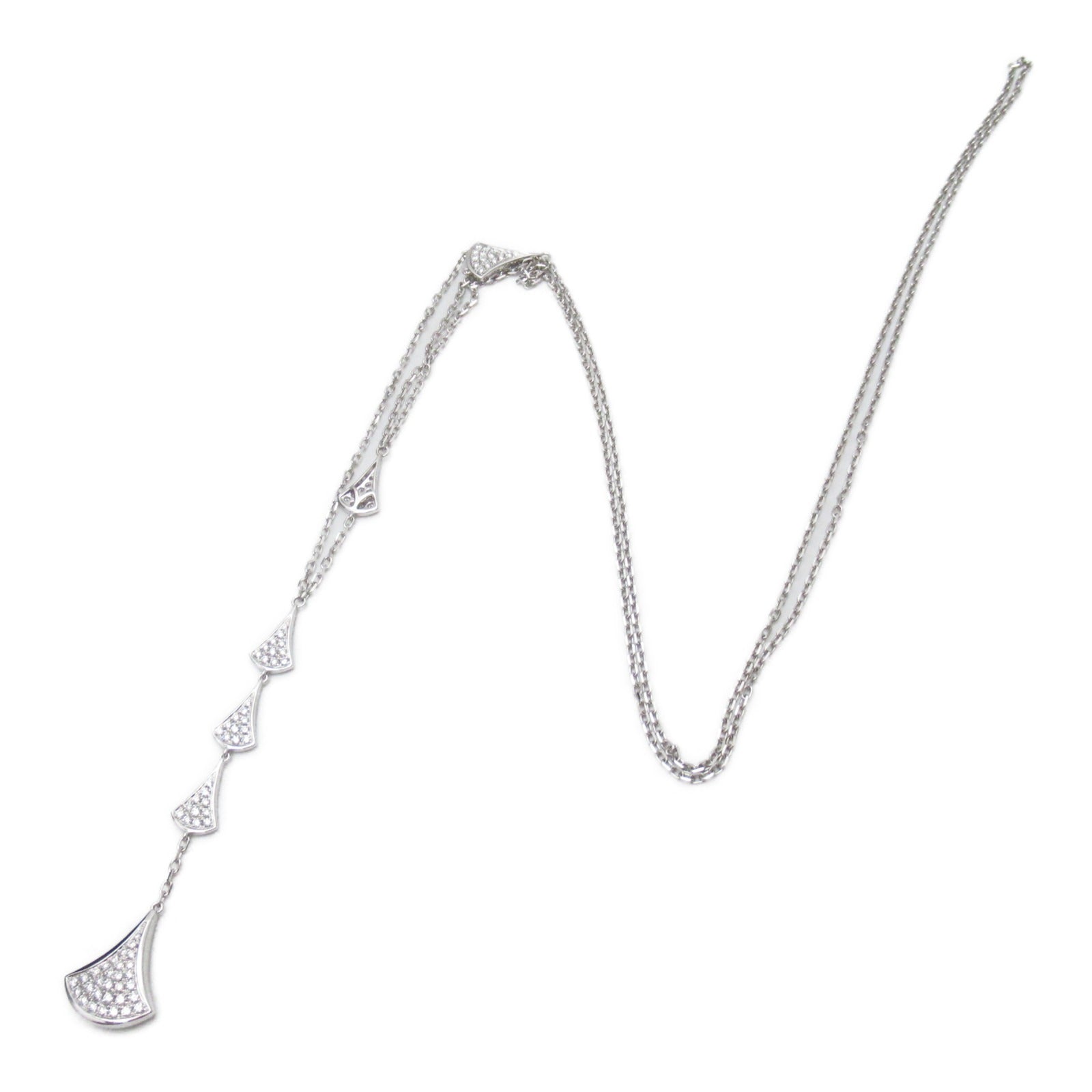 JEWELRY 18K白金Diamond Necklace1.251ct鑽石項鍊#80cm