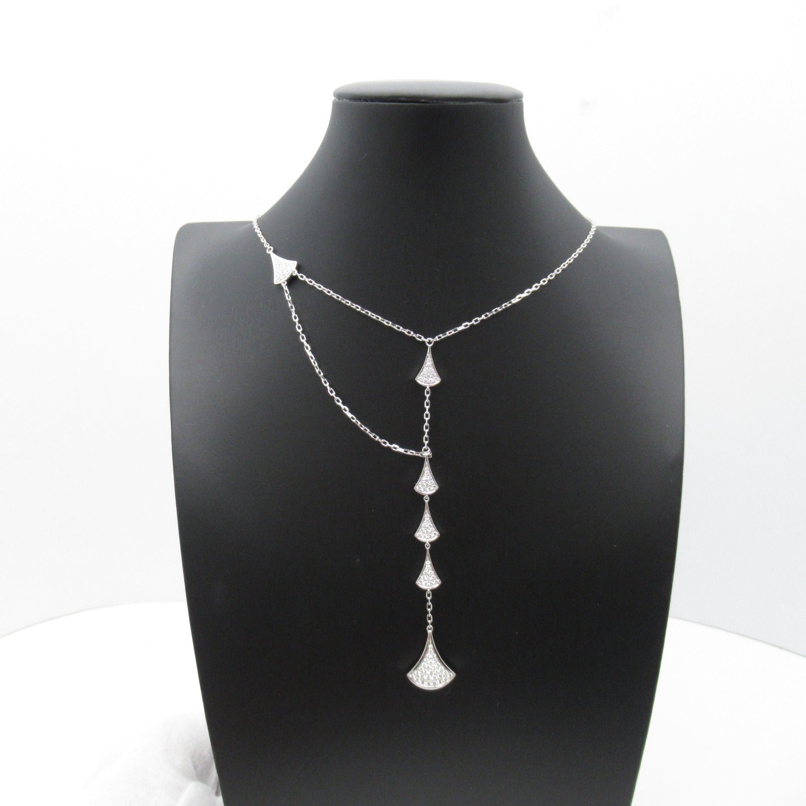 JEWELRY 18K白金Diamond Necklace1.251ct鑽石項鍊#80cm