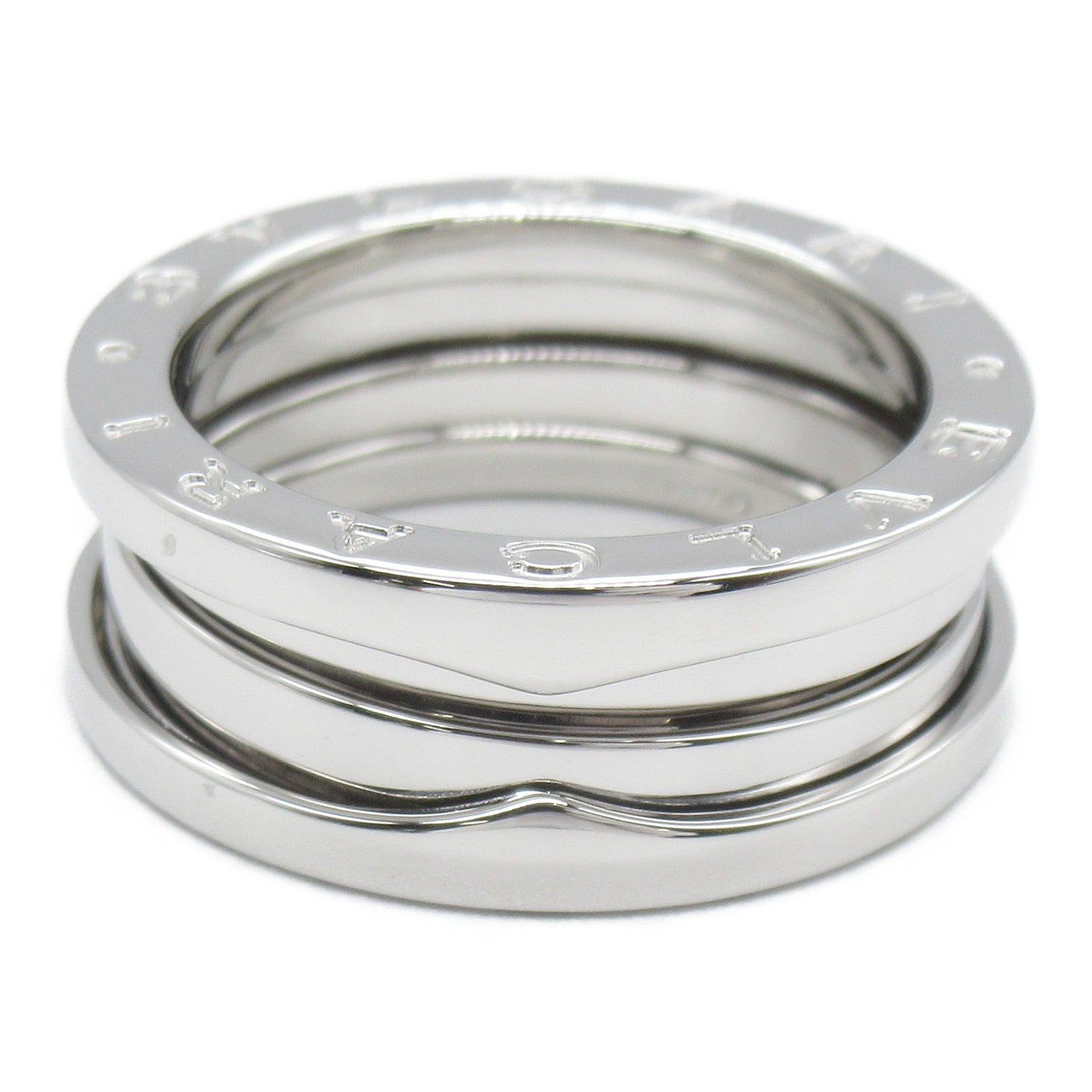 BVLGARI 18K白金B-zero1 Ring戒指US#6 Bvlgari#52