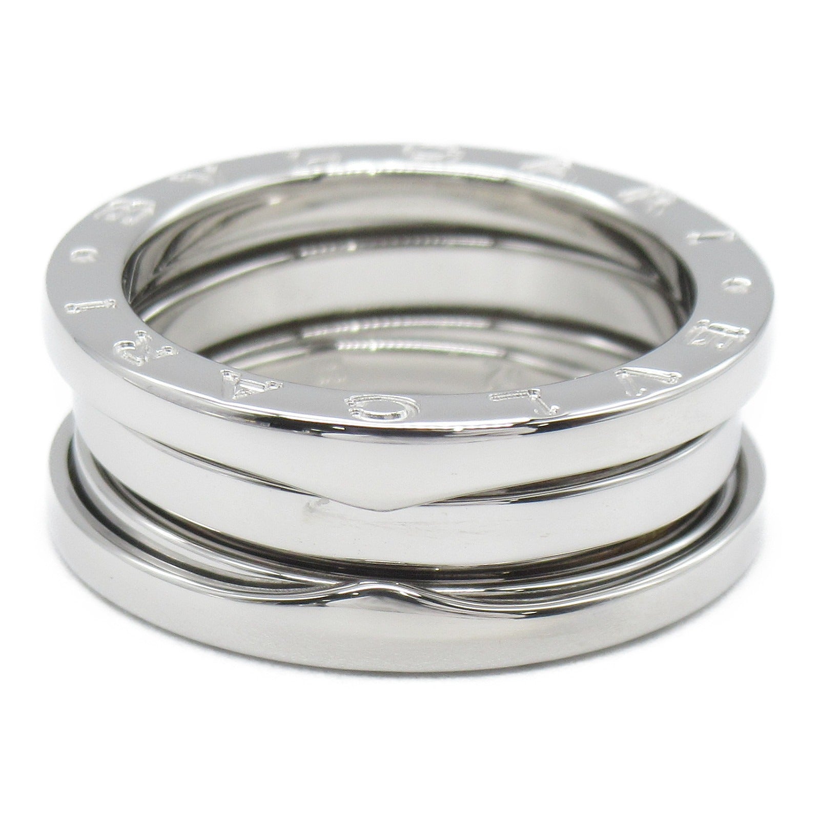 BVLGARI 18K白金B-zero1 Ring戒指US#6 Bvlgari#52