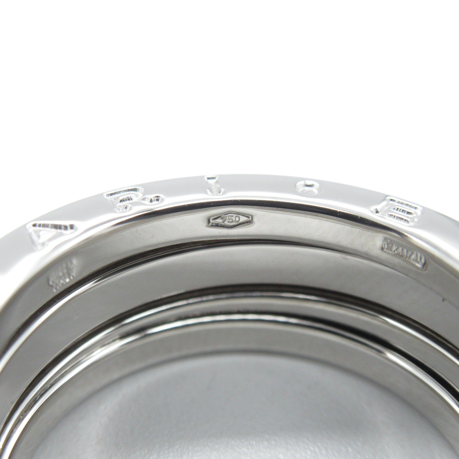 BVLGARI 18K白金B-zero1 Ring戒指US#6 Bvlgari#52