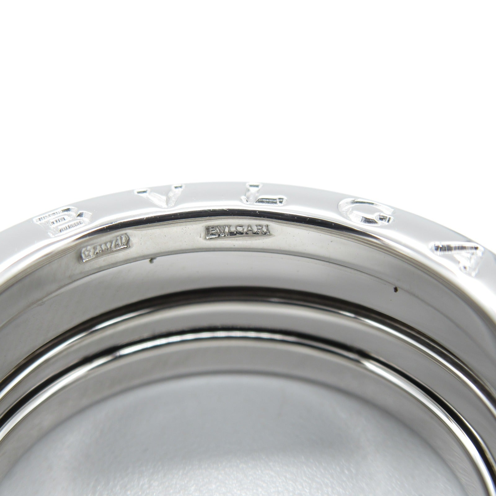 BVLGARI 18K白金B-zero1 Ring戒指US#6 Bvlgari#52