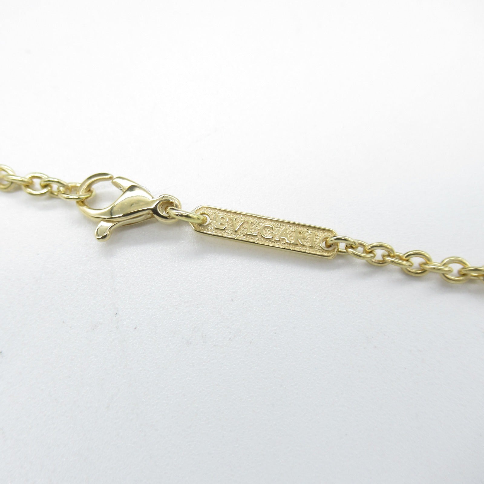 BVLGARI 【激減優惠】18K黃金Bulgari Bulgari Necklace Onyx Cat項鍊