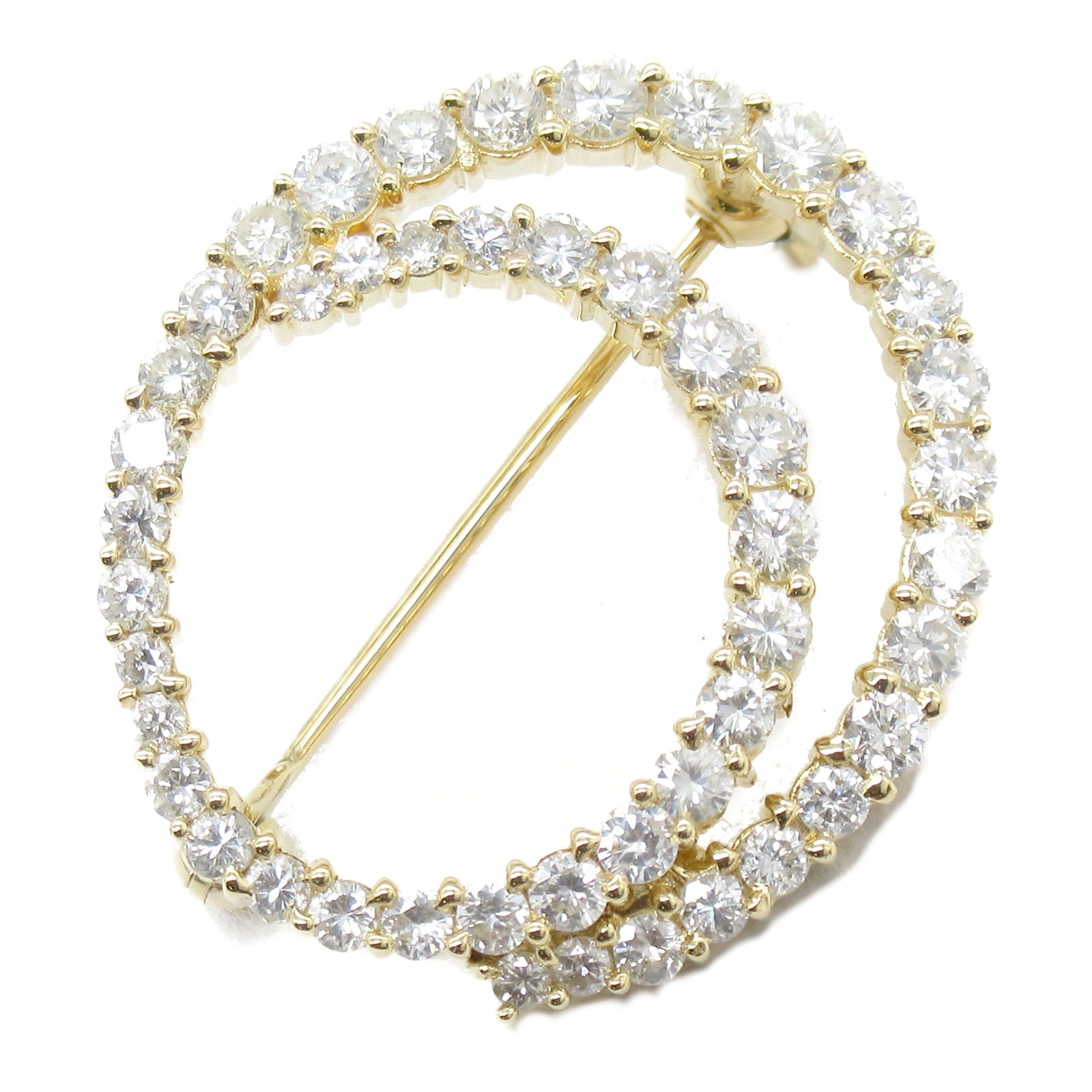 JEWELRY 【激減優惠】18K黄金Diamond Brooch鑽石胸針