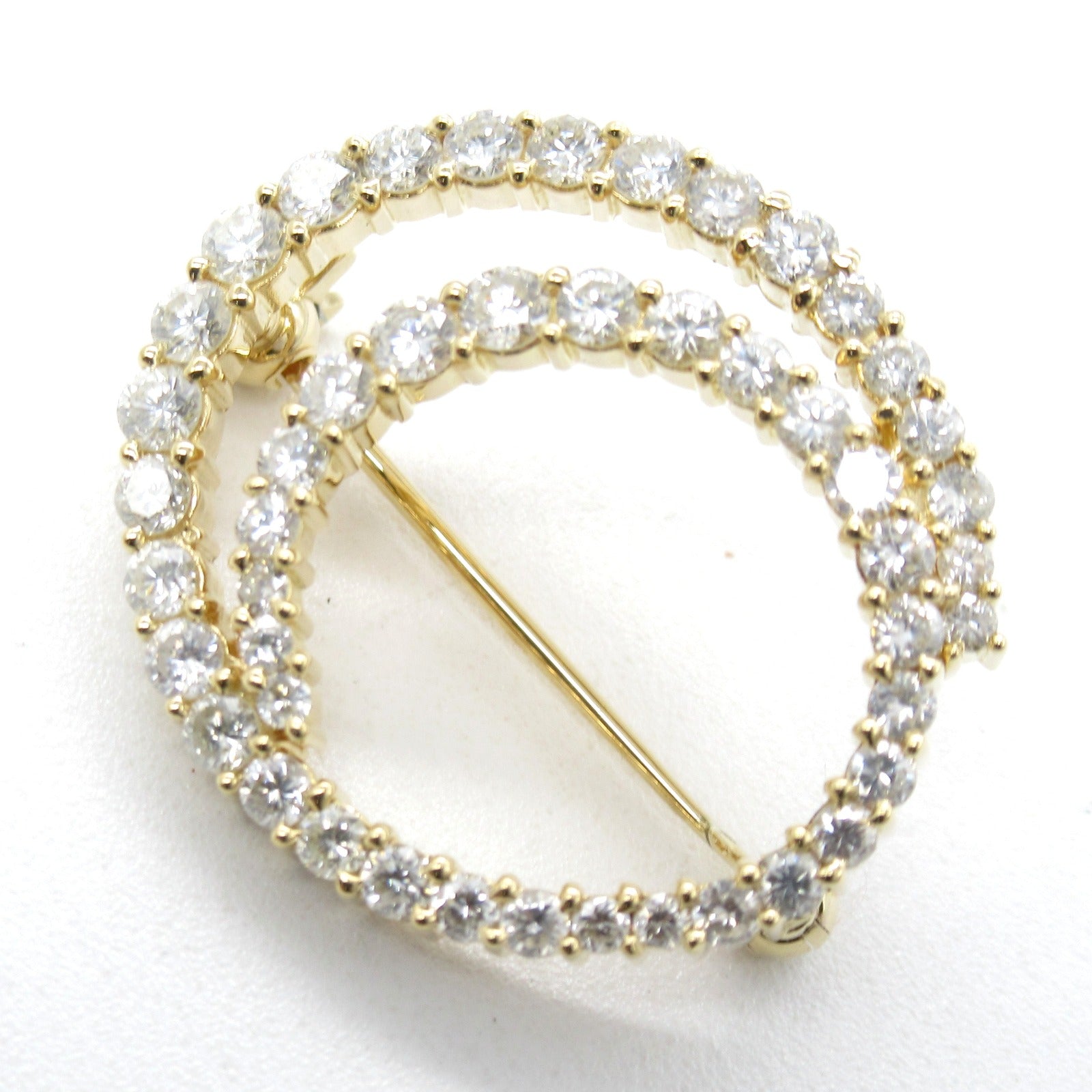 JEWELRY 【激減優惠】18K黄金Diamond Brooch鑽石胸針