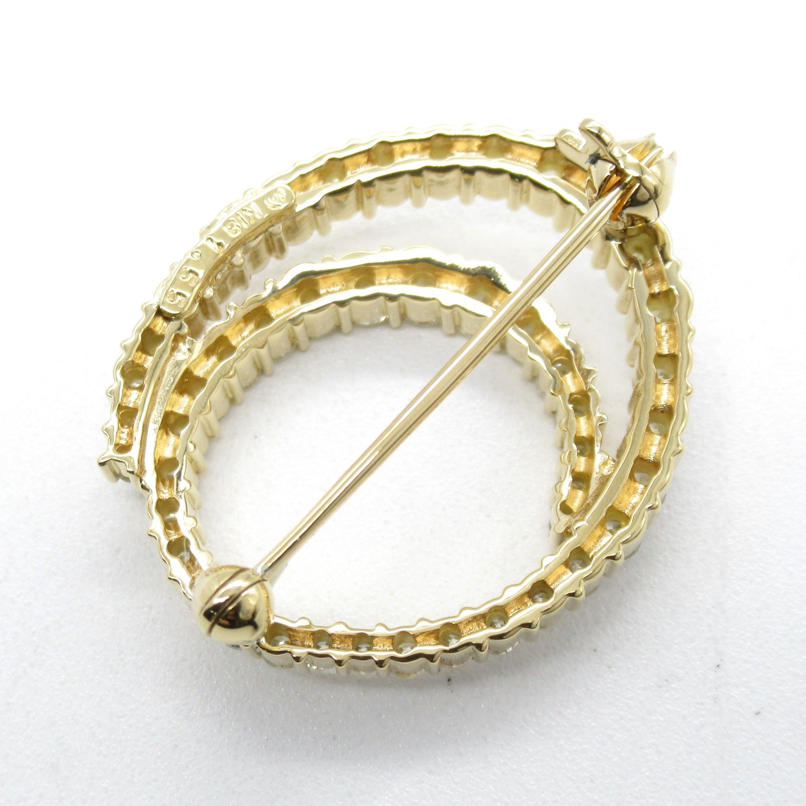 JEWELRY 【激減優惠】18K黄金Diamond Brooch鑽石胸針