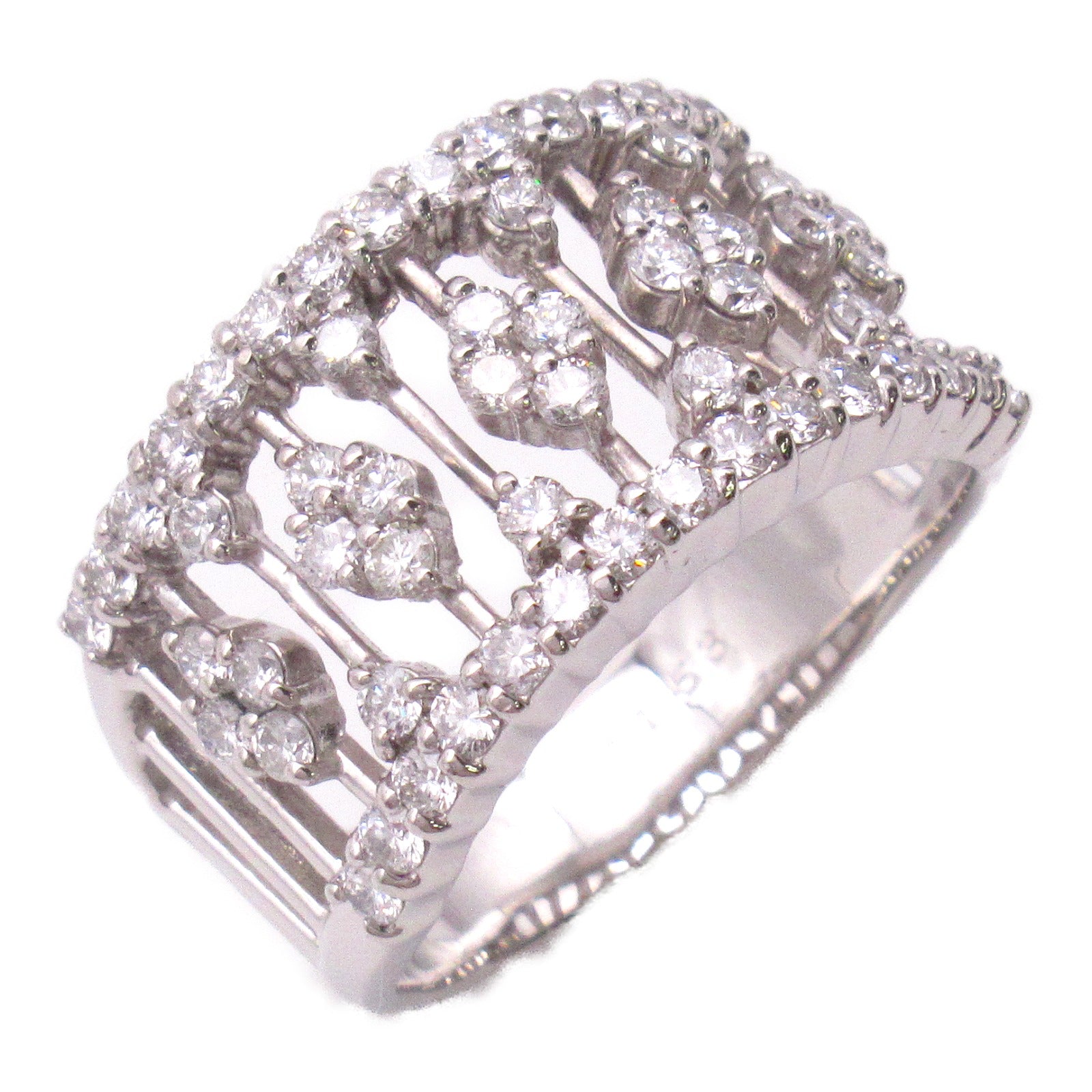 JEWELRY 【激減優惠】PT900鉑金Diamond Ring 1.53ct鑽石戒指US#9.25