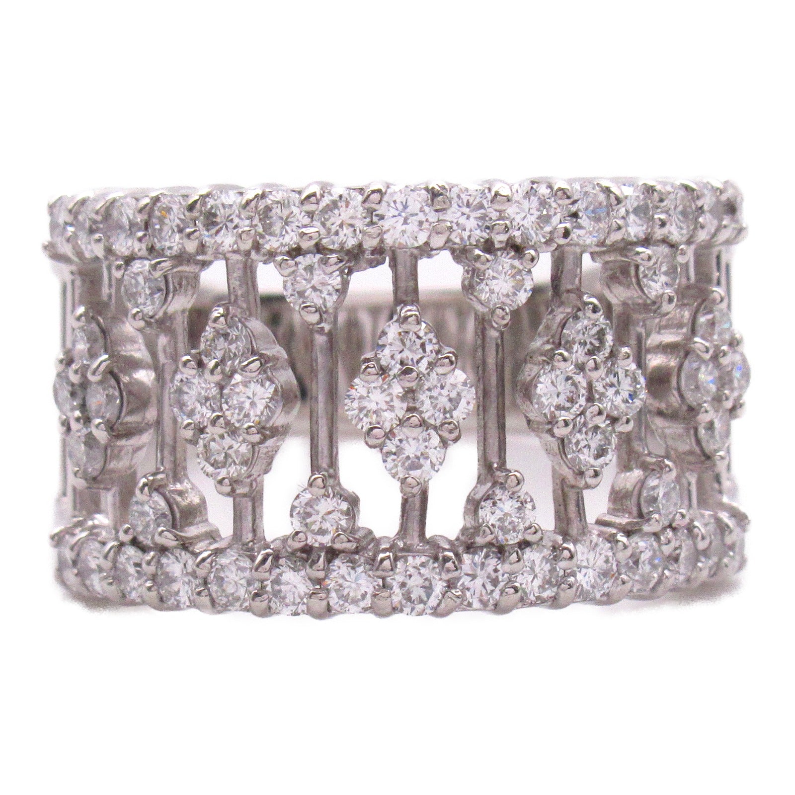 JEWELRY 【激減優惠】PT900鉑金Diamond Ring 1.53ct鑽石戒指US#9.25