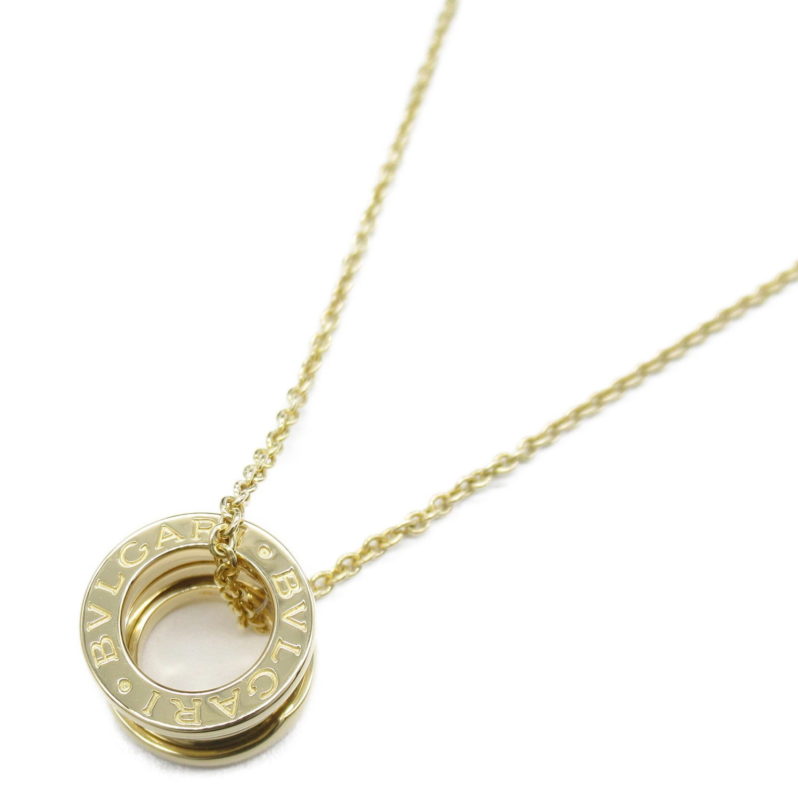BVLGARI 【激減優惠】18K黃金B-zero1項鍊金色