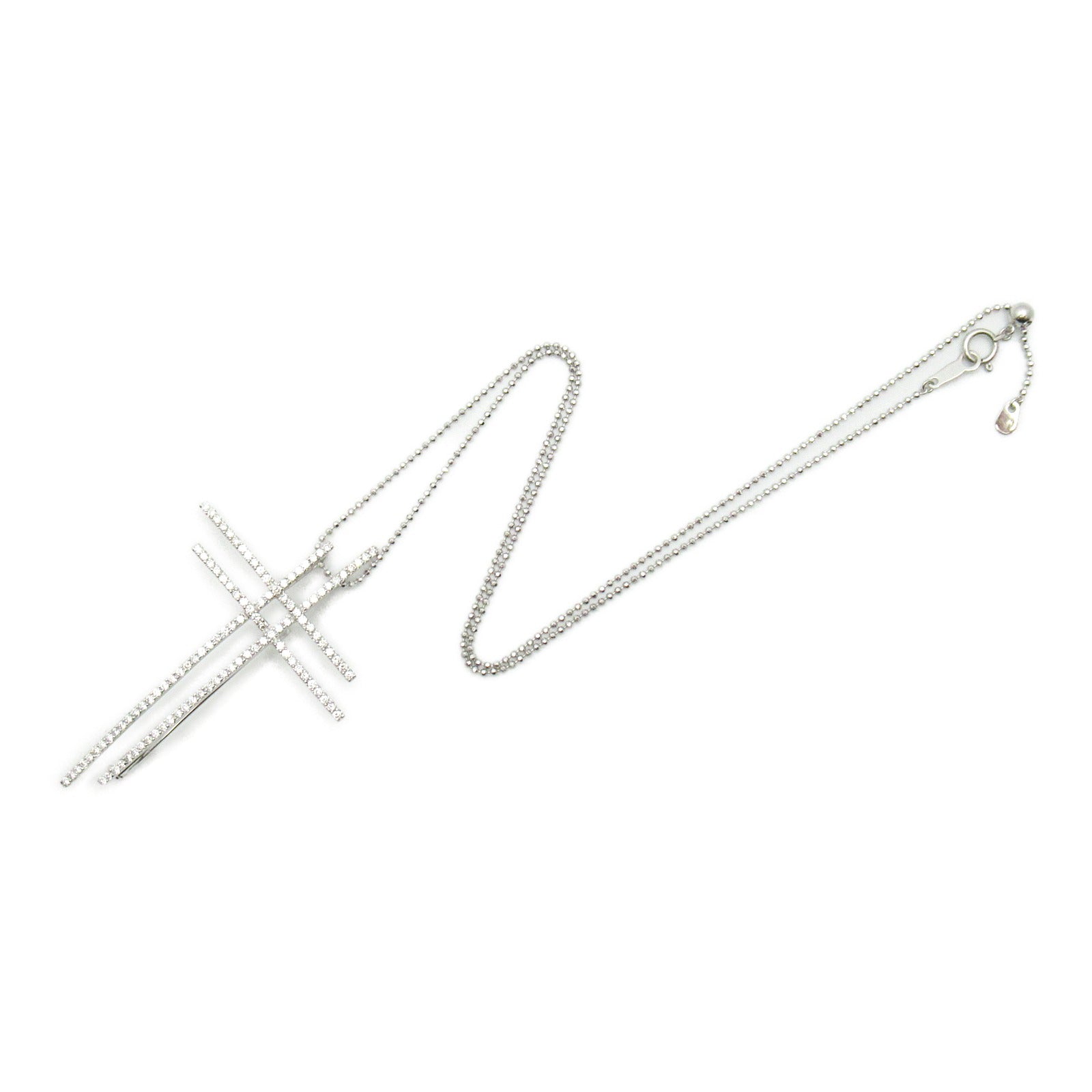 JEWELRY 【激減優惠】14K/18K白金Diamond Necklace 1.45ct鑽石項鍊