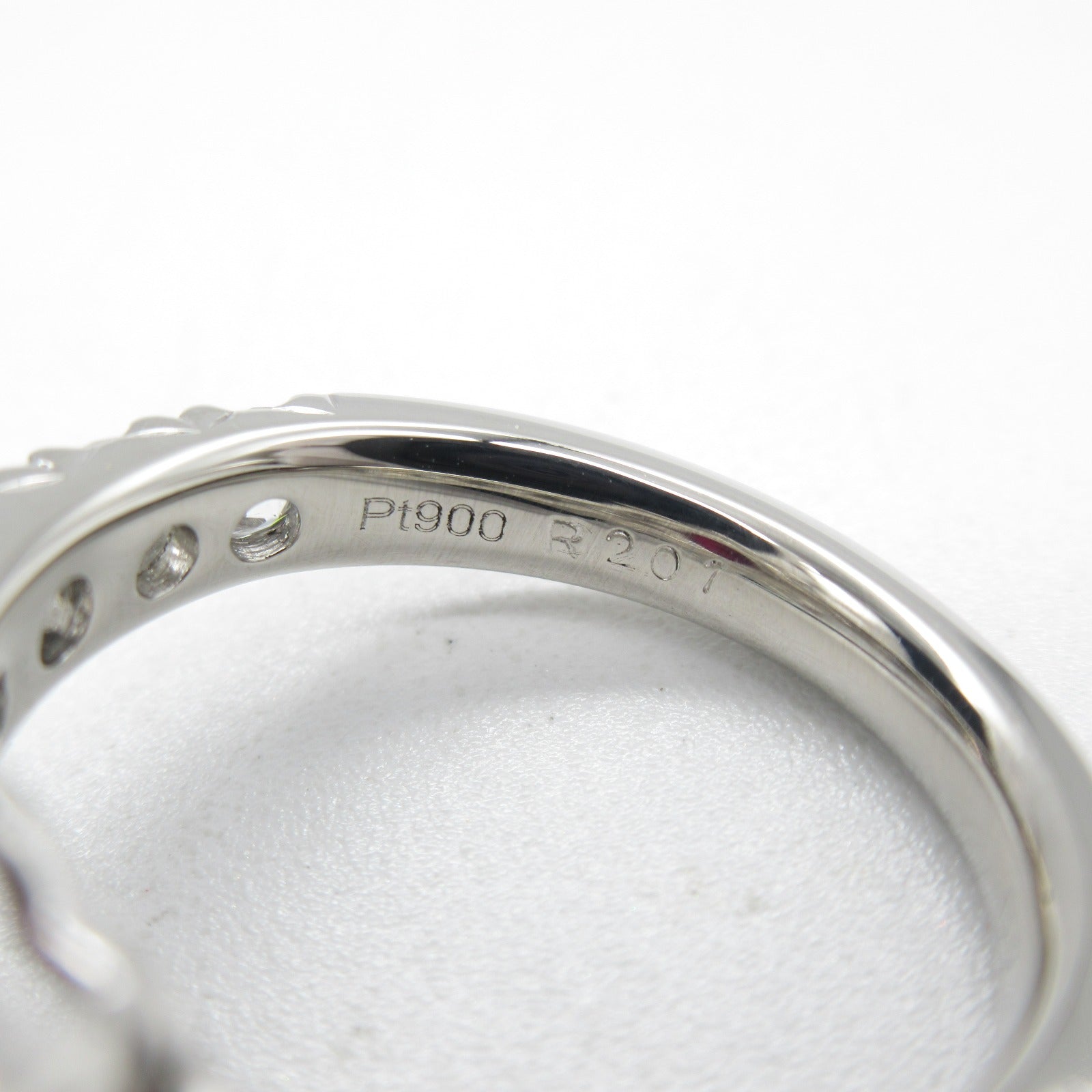 JEWELRY PT900鉑金Ruby Ring 2.01ct紅寶石/2.33ct鑚石戒指JP#10/US#5.25