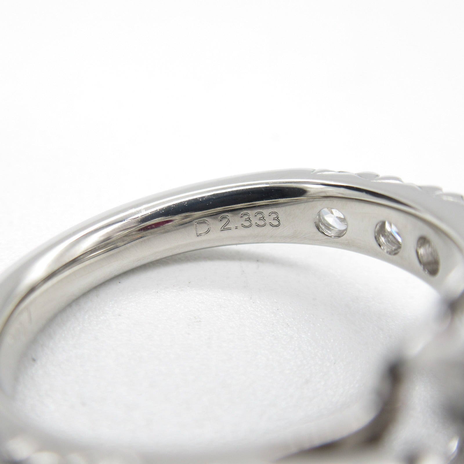 JEWELRY PT900鉑金Ruby Ring 2.01ct紅寶石/2.33ct鑚石戒指JP#10/US#5.25