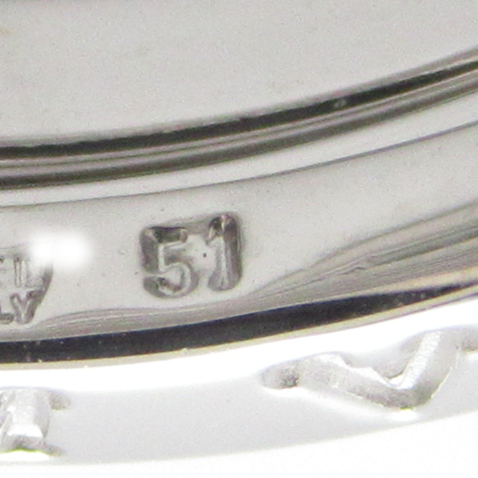 BVLGARI 【激減優惠】18K白金B-zero1 3 Band Ring戒指US#5.75 Bvlgari#51