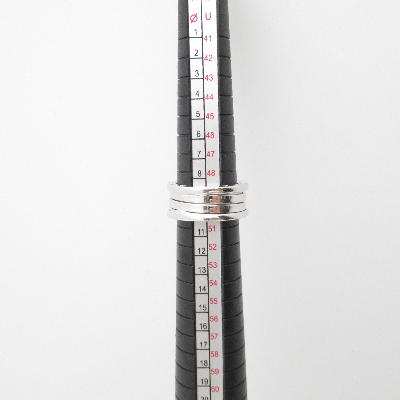 BVLGARI 【激減優惠】18K白金B-zero1 3 Band Ring戒指US#5.75 Bvlgari#51