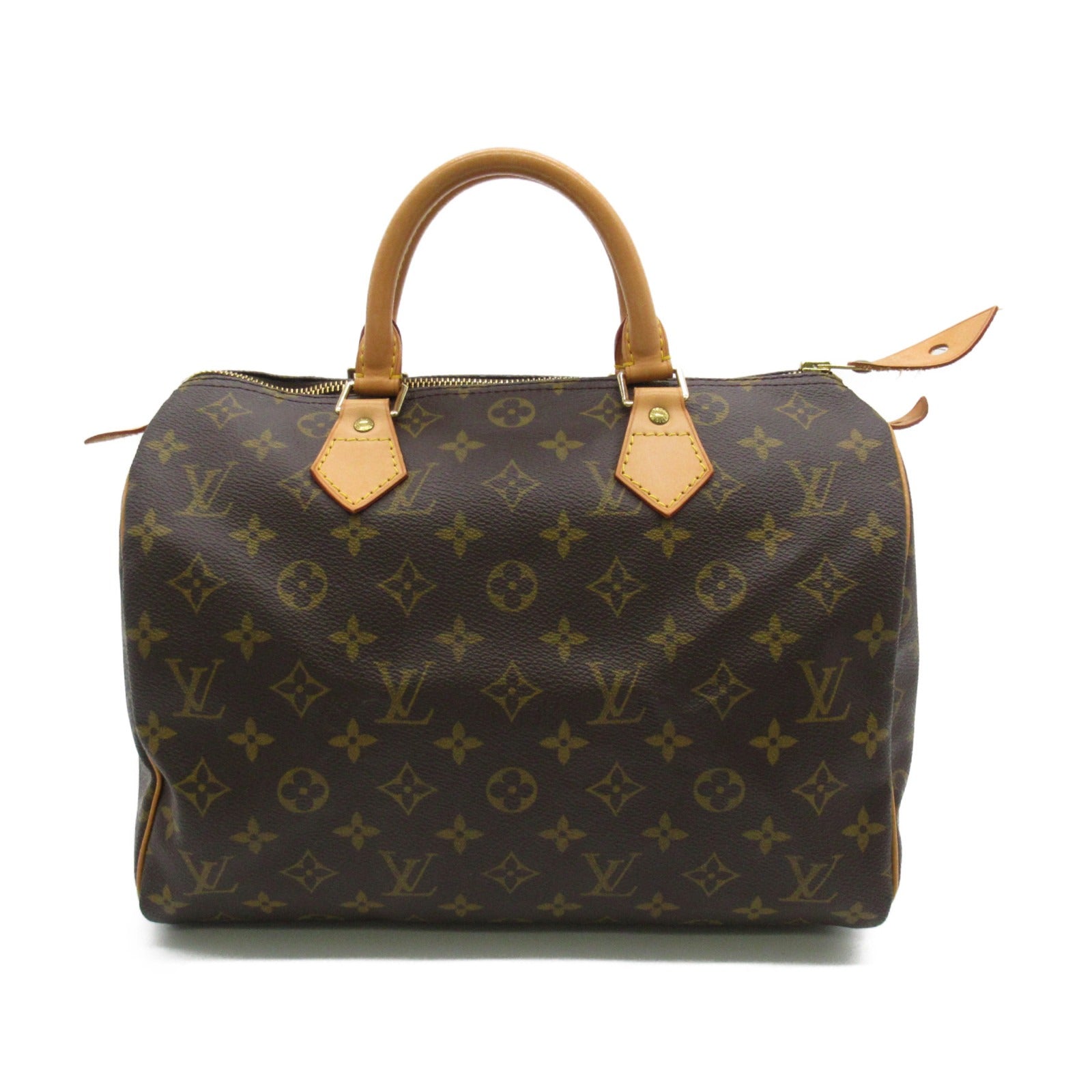 LOUIS VUITTON 【激減優惠】Monogram Speedy 30 Hand Bag金扣手提袋啡色