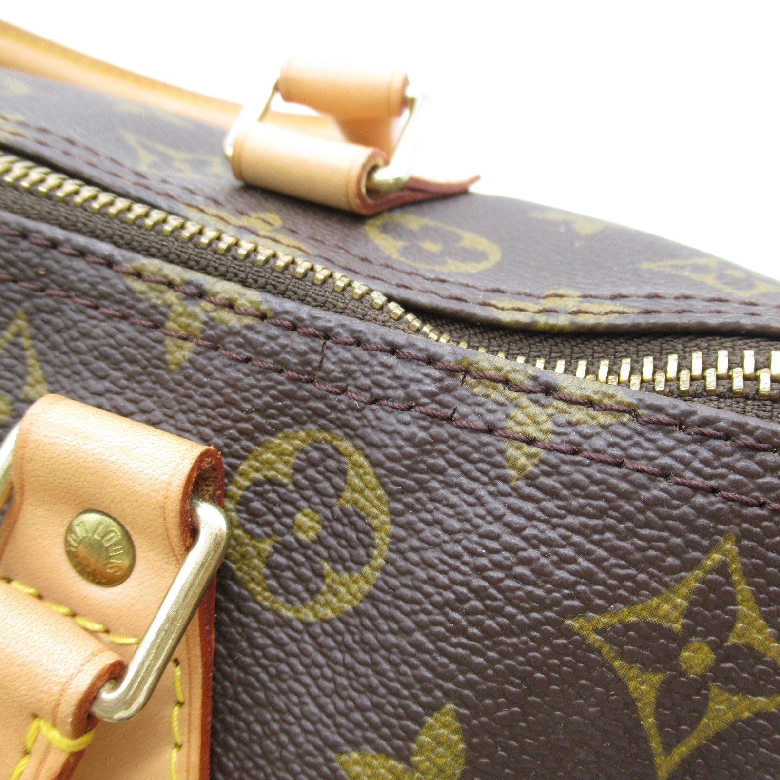 LOUIS VUITTON 【激減優惠】Monogram Speedy 30 Hand Bag金扣手提袋啡色