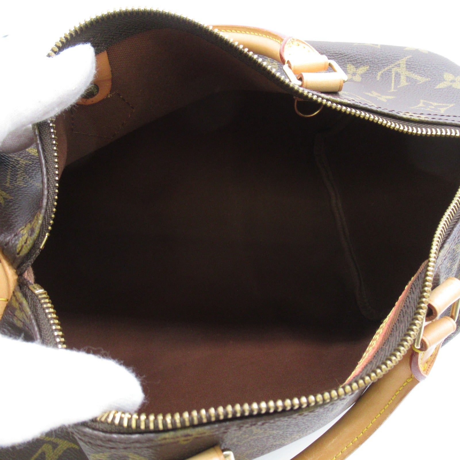 LOUIS VUITTON 【激減優惠】Monogram Speedy 30 Hand Bag金扣手提袋啡色