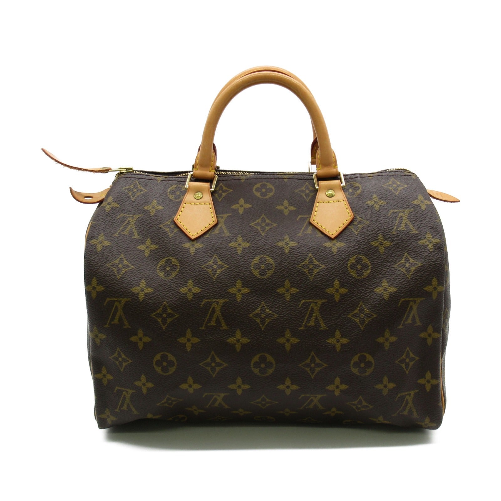 LOUIS VUITTON 【激減優惠】Monogram Speedy 30 Hand Bag金扣手提袋啡色