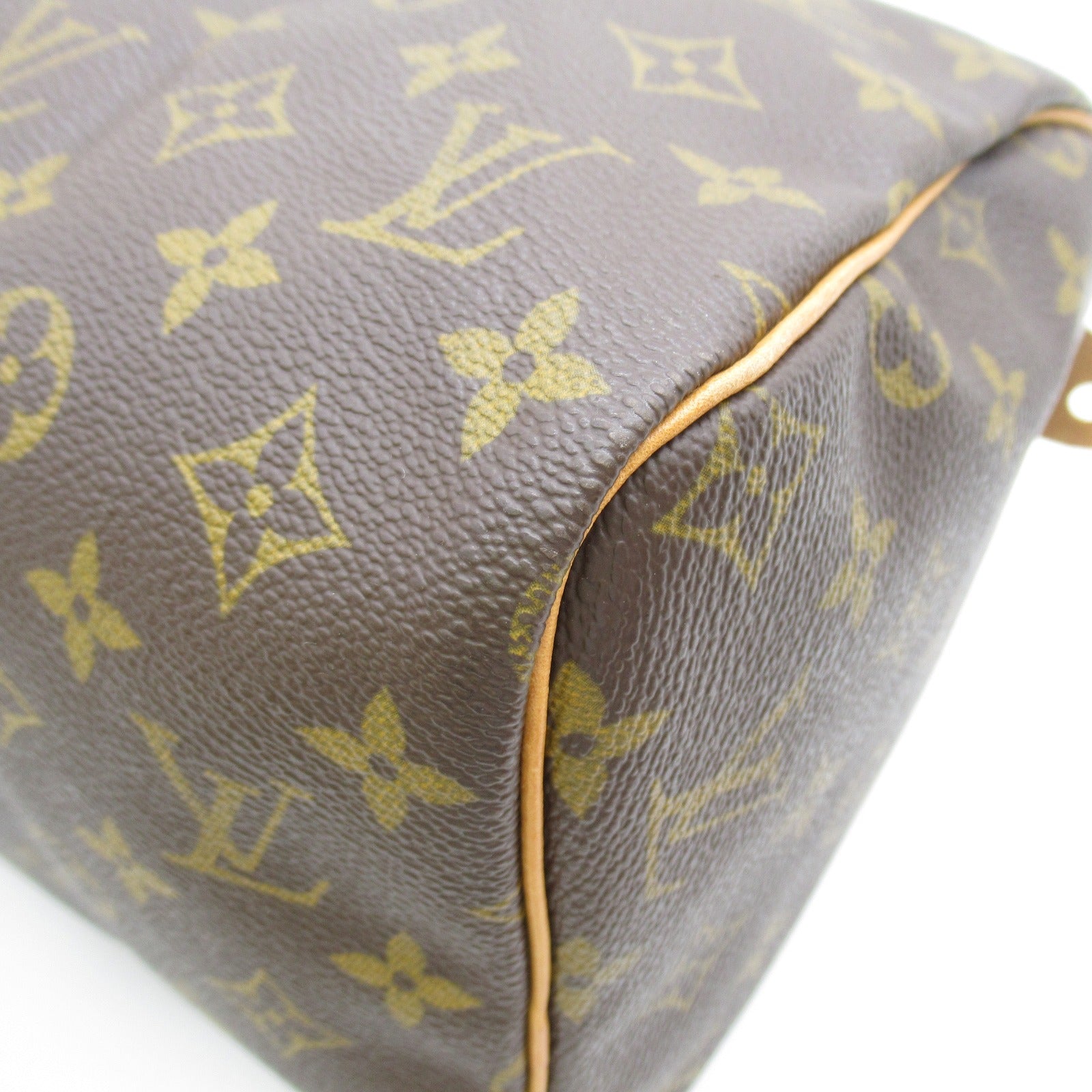 LOUIS VUITTON 【激減優惠】Monogram Speedy 30 Hand Bag金扣手提袋啡色