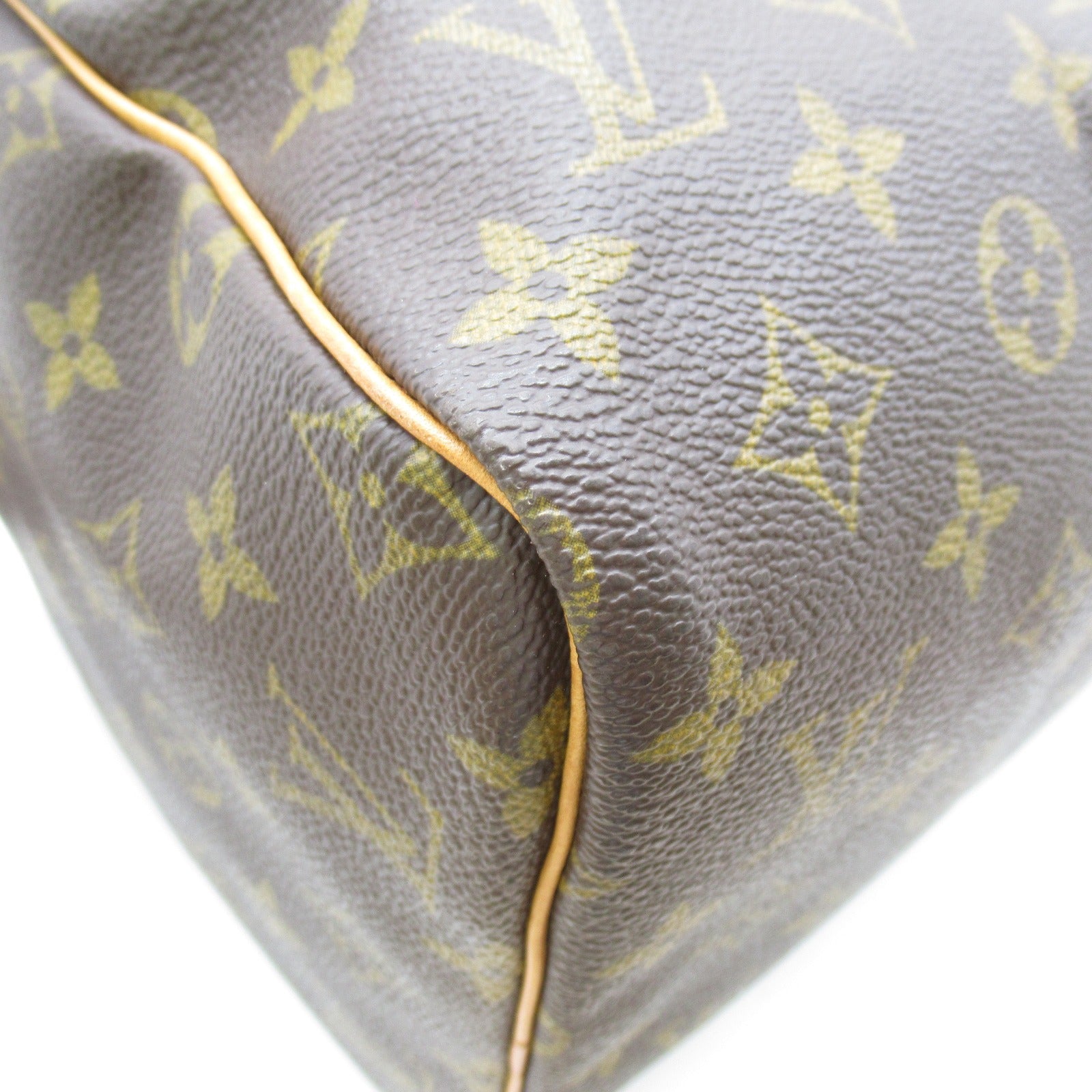 LOUIS VUITTON 【激減優惠】Monogram Speedy 30 Hand Bag金扣手提袋啡色