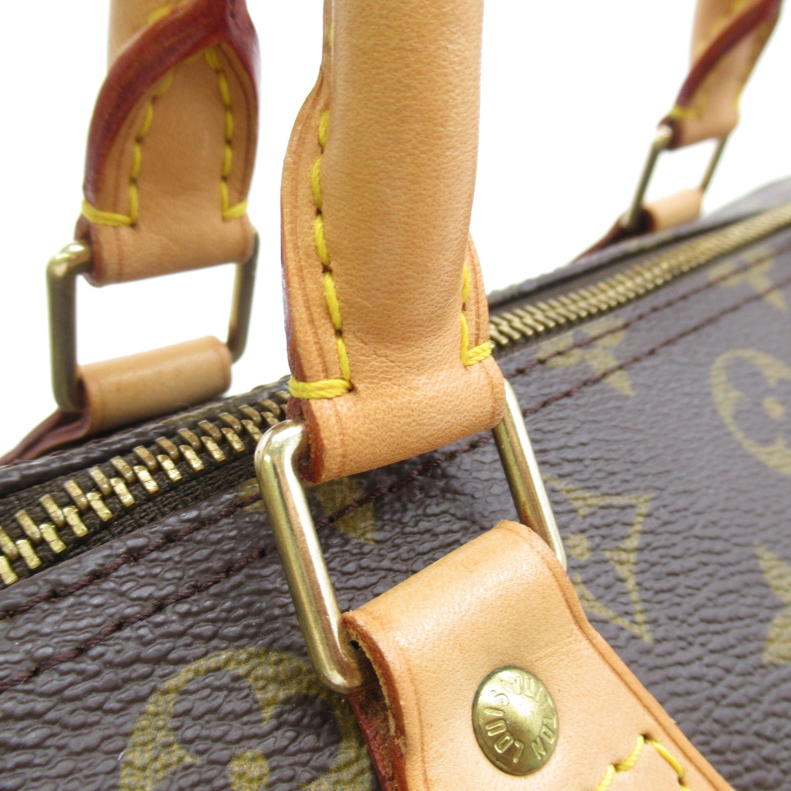 LOUIS VUITTON 【激減優惠】Monogram Speedy 30 Hand Bag金扣手提袋啡色