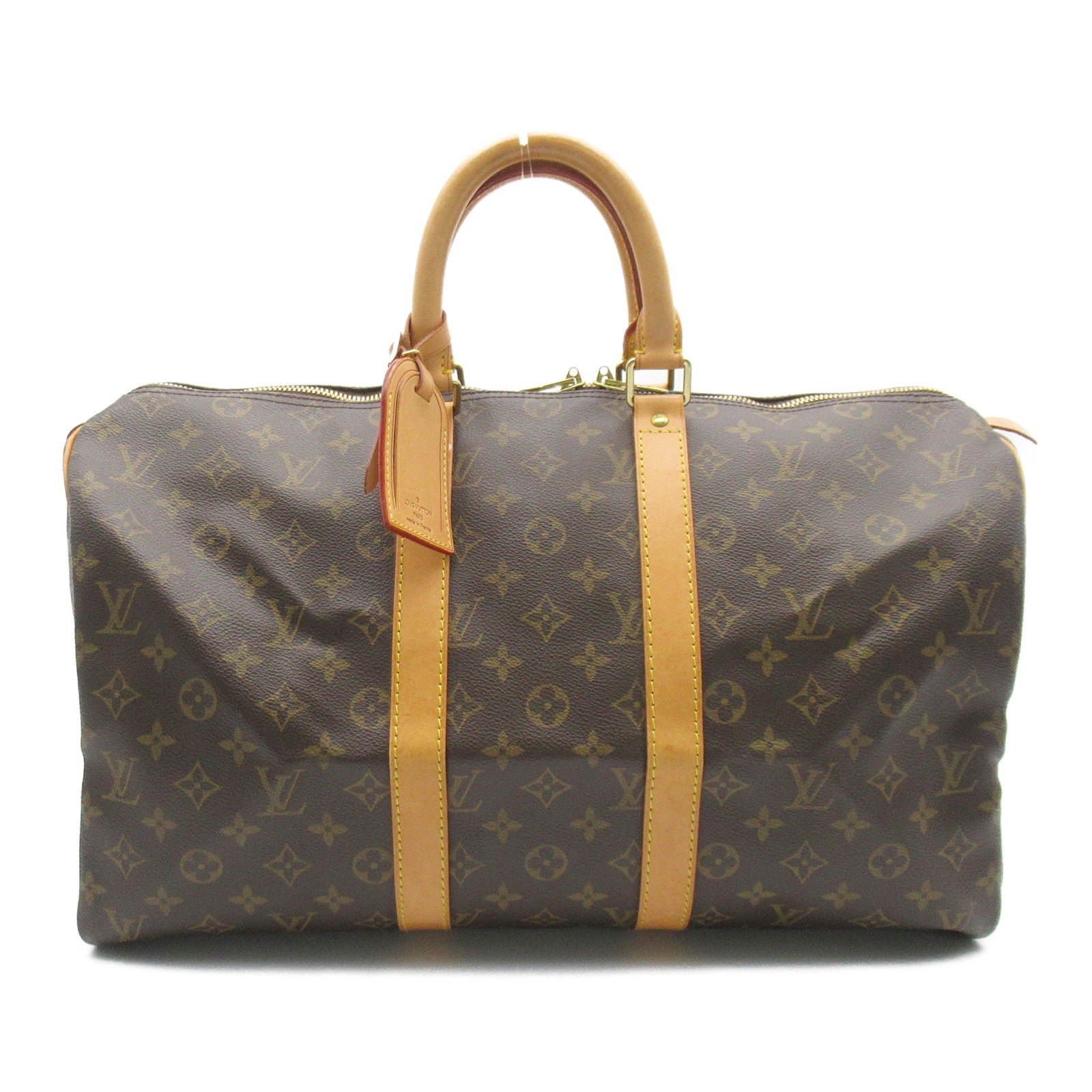 LOUIS VUITTON Monogram Keepall 45手挽袋啡色