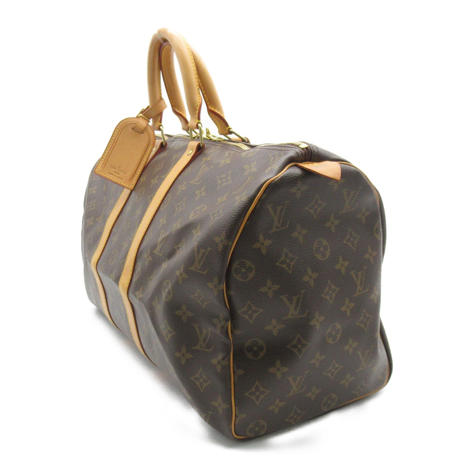 LOUIS VUITTON Monogram Keepall 45手挽袋啡色