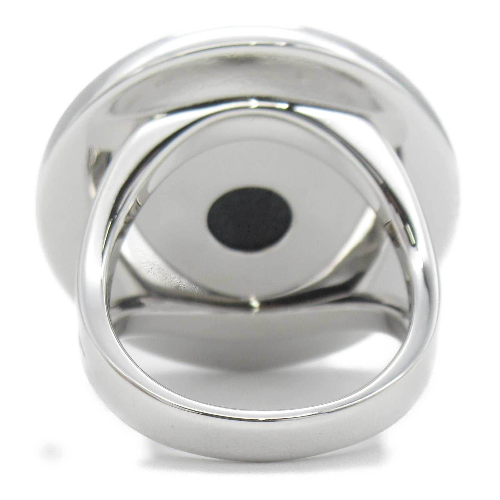 BVLGARI 18K白金/縞瑪瑙Bvlgari Bvlgari Ring戒指US#5.5