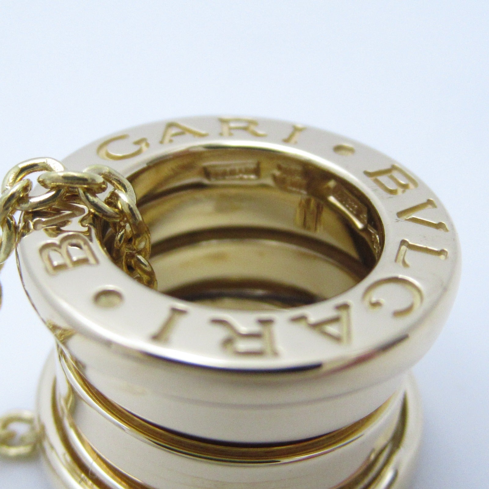 BVLGARI 【激減優惠】18K黃金B-zero1項鍊金色