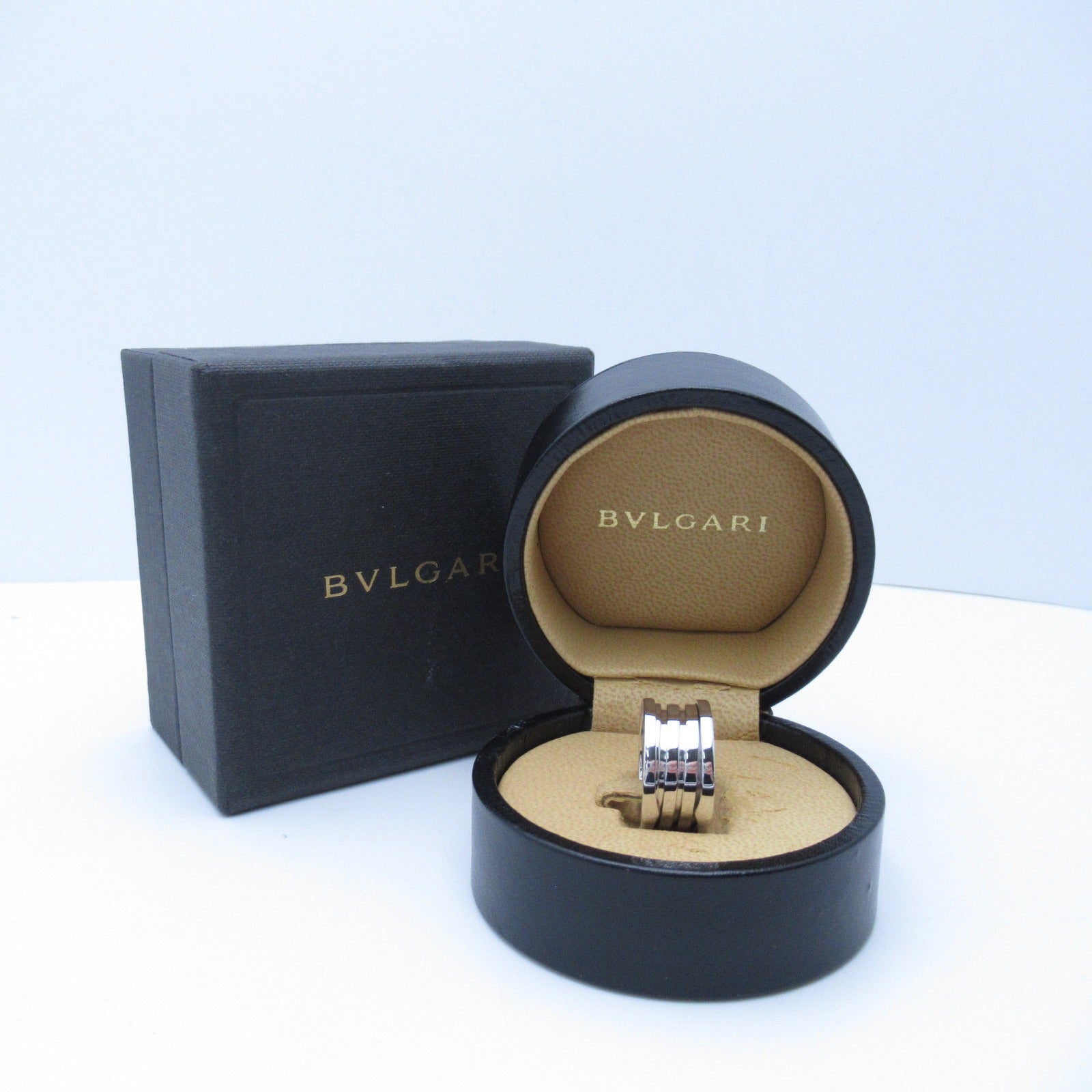 BVLGARI 【激減優惠】18K白金B-zero1 Four-Band戒指US#5.75/BVLGARI#52銀色
