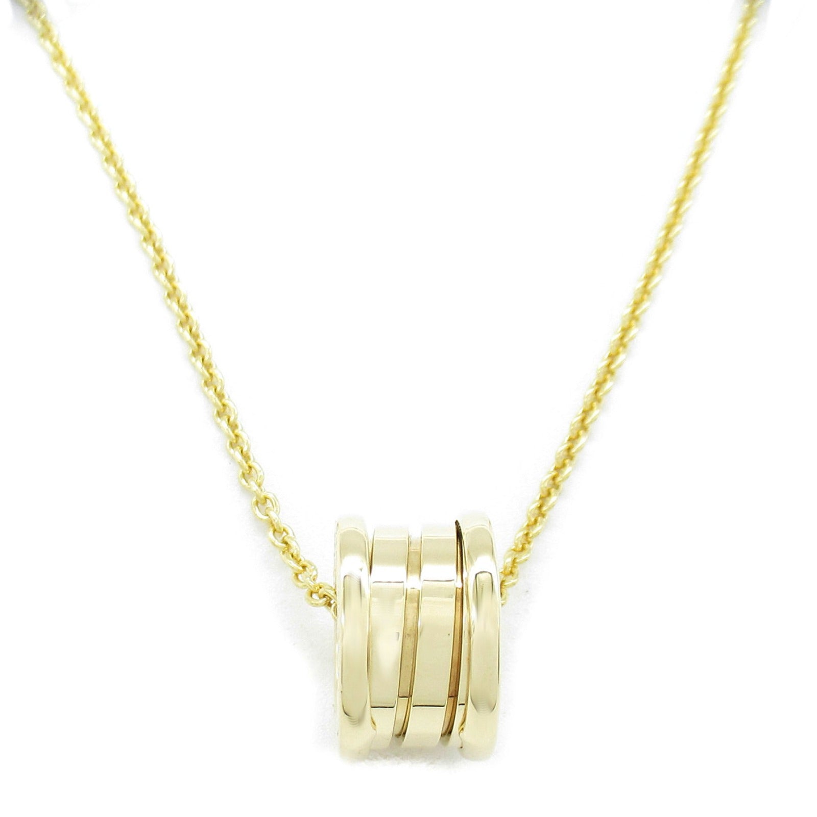 BVLGARI 【激減優惠】18K黃金B-zero1項鍊金色