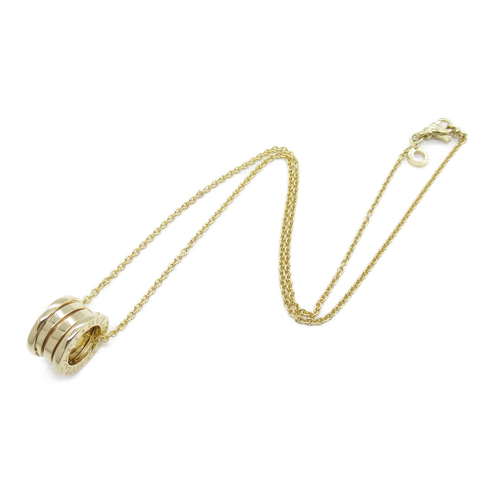 BVLGARI 【激減優惠】18K黃金B-zero1項鍊金色
