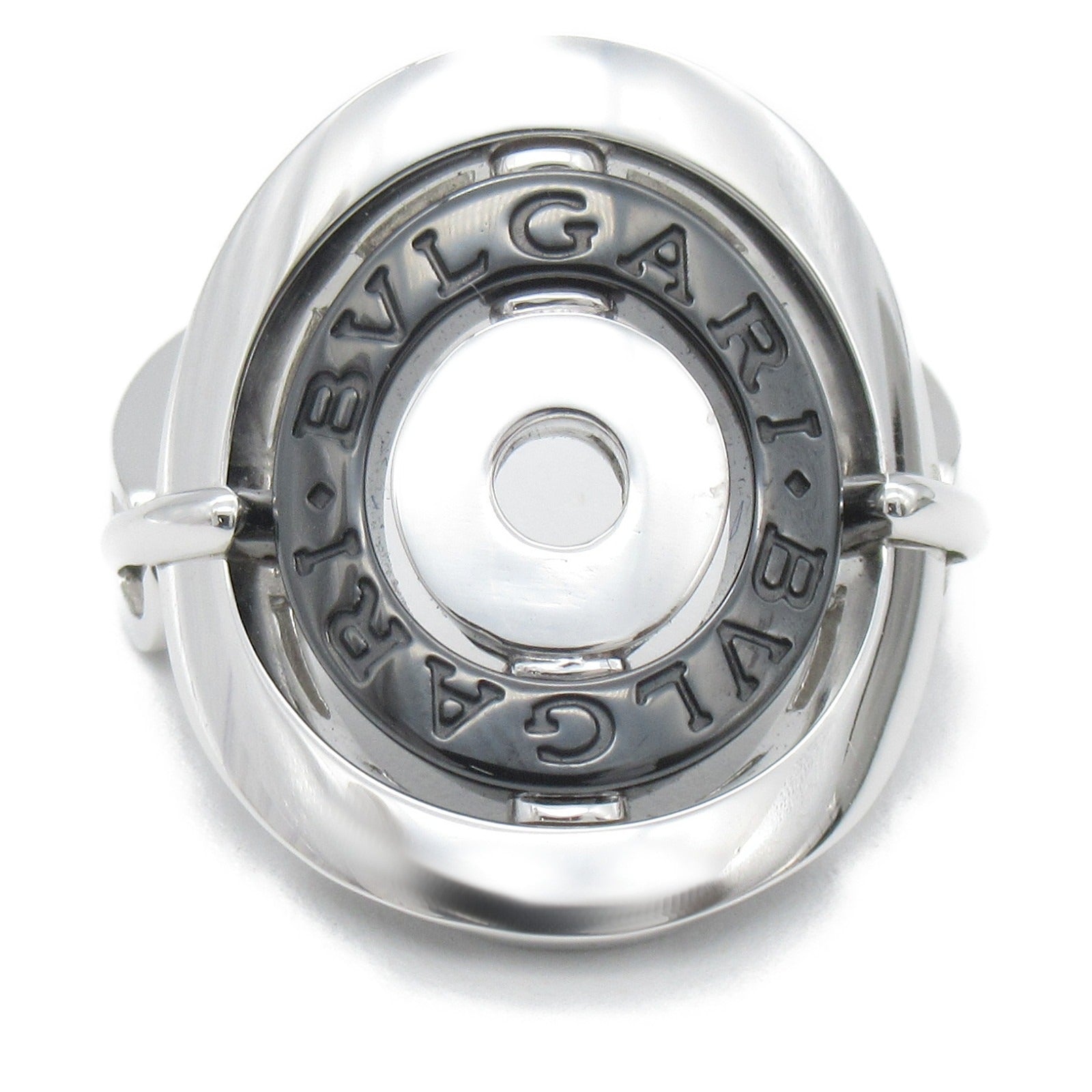 BVLGARI 【激減優惠】18K白金/陶瓷Astrale Ring戒指US#5.75