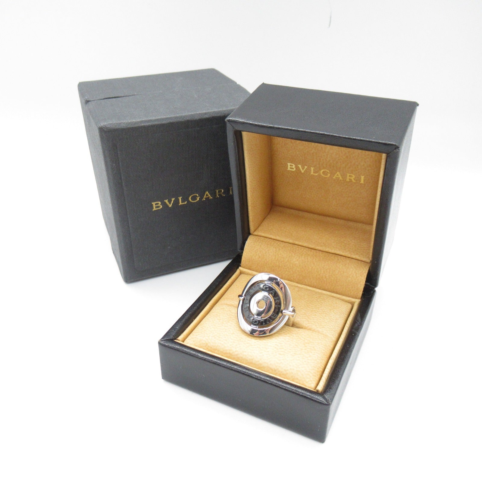 BVLGARI 【激減優惠】18K白金/陶瓷Astrale Ring戒指US#5.75