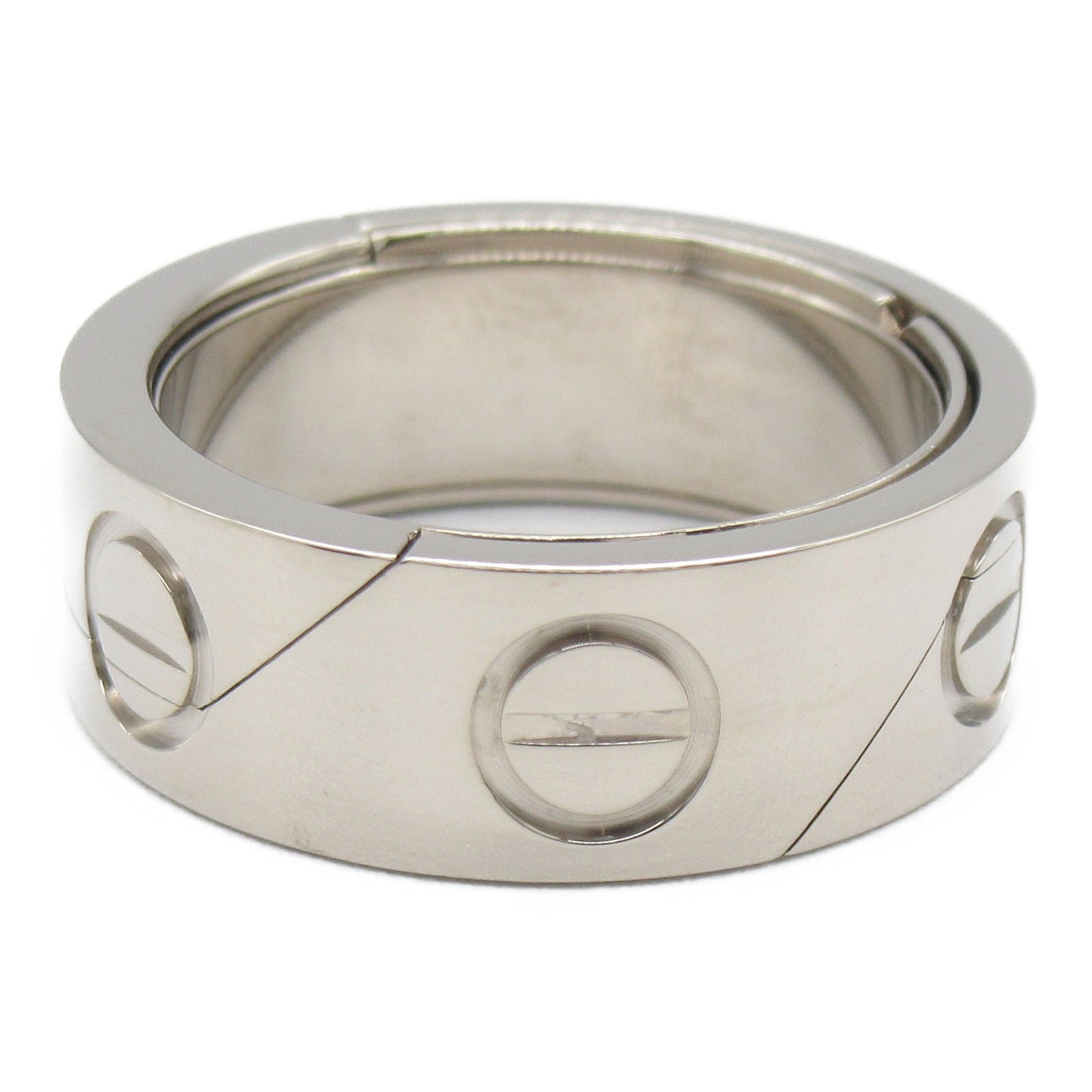 CARTIER 18K白金Astro Love Ring戒指US#5.75/Cartier#51