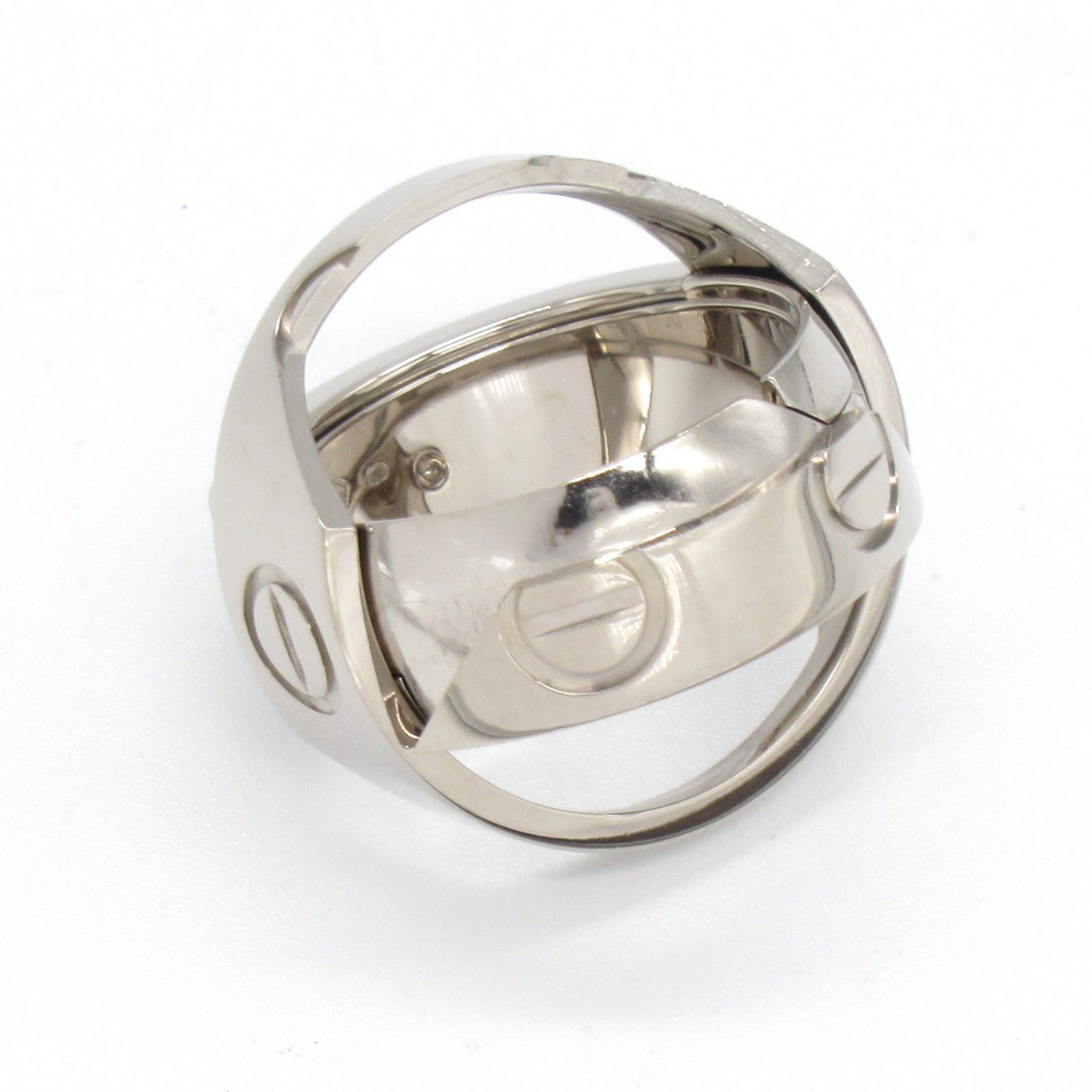 CARTIER 18K白金Astro Love Ring戒指US#5.75/Cartier#51
