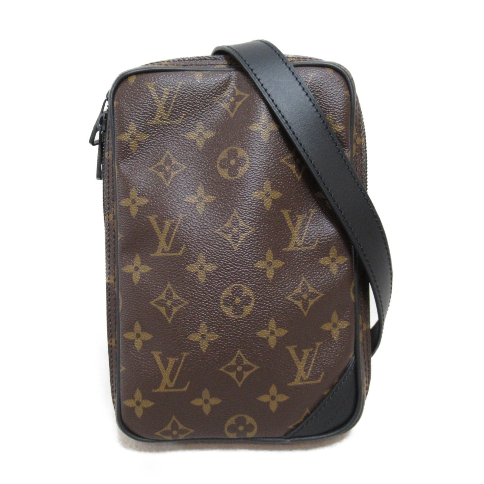 LOUIS VUITTON **【激減優惠】Monogram Macassar Utility Side Bag腰包棕色